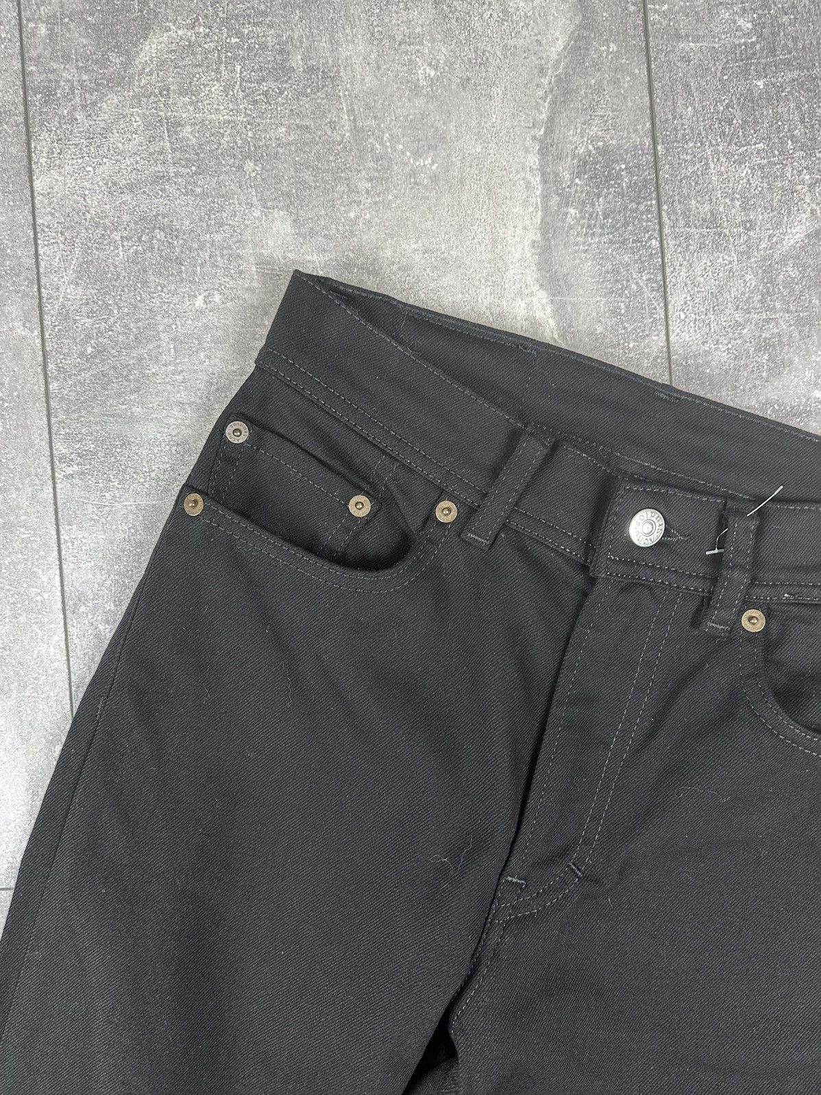 Acne Studios Acne Studios Melk Stay Black Womens Classic Black Jeans Size 25" / US 0 / IT 36 - 11 Thumbnail