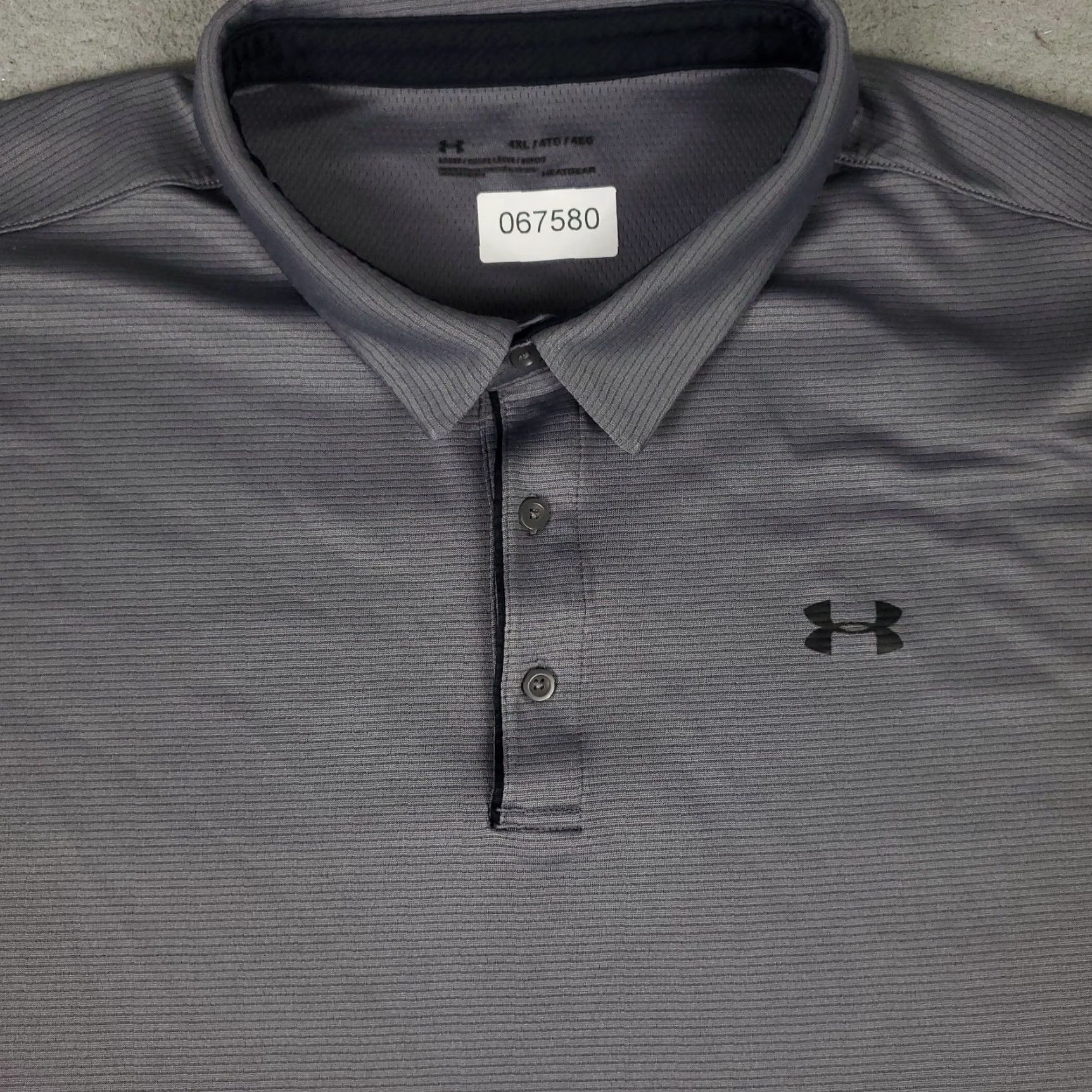 Under Armour Under Armour Polo Shirt Mens 4XL Gray Golf Casual Short Sleeve Polo Shirt Mens 4XL Gray Size US XXL / EU 58 / 5 - 2 Thumbnail
