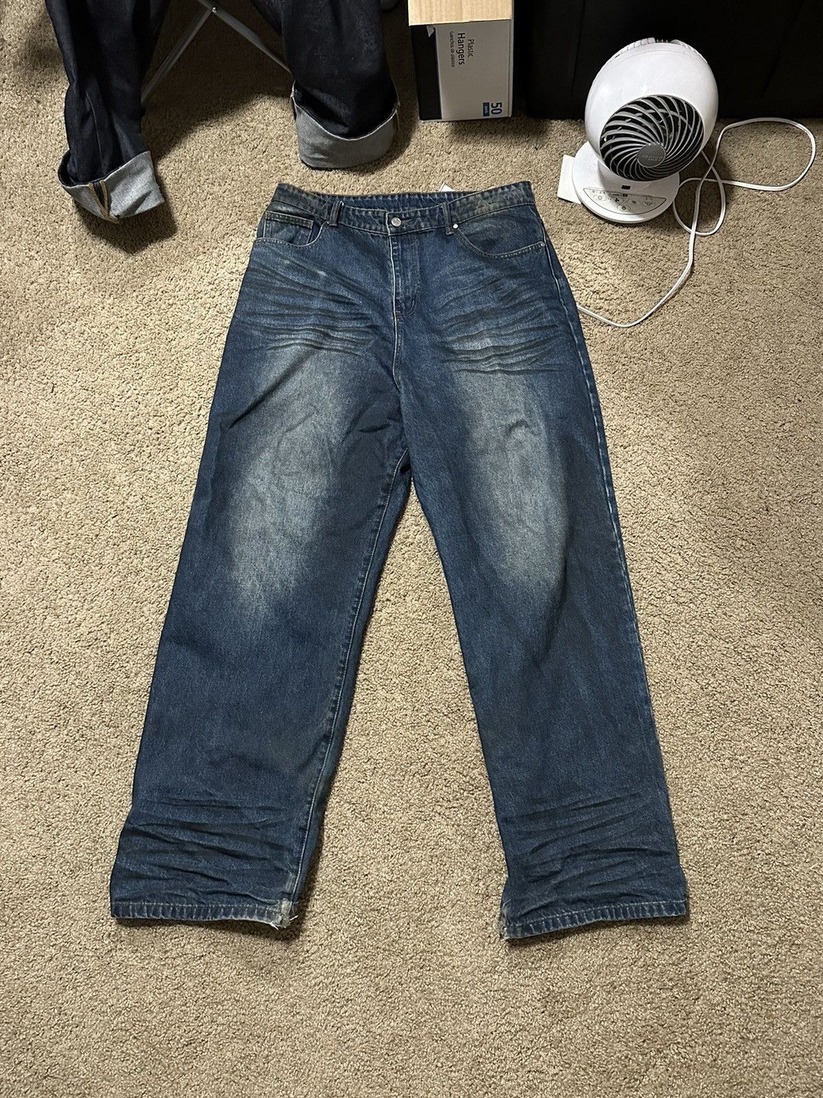 Lax Baggy Denim Basketcase | Grailed