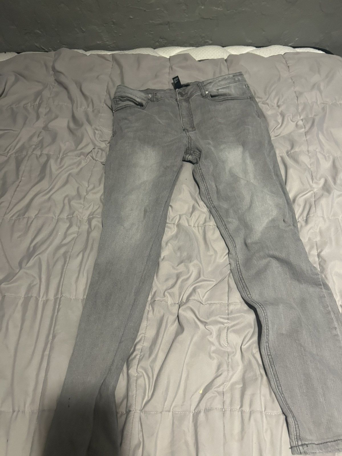 Forever 21 × Vintage Grey FORVER 21 Jeans Size US 36 / EU 52 - 1 Thumbnail