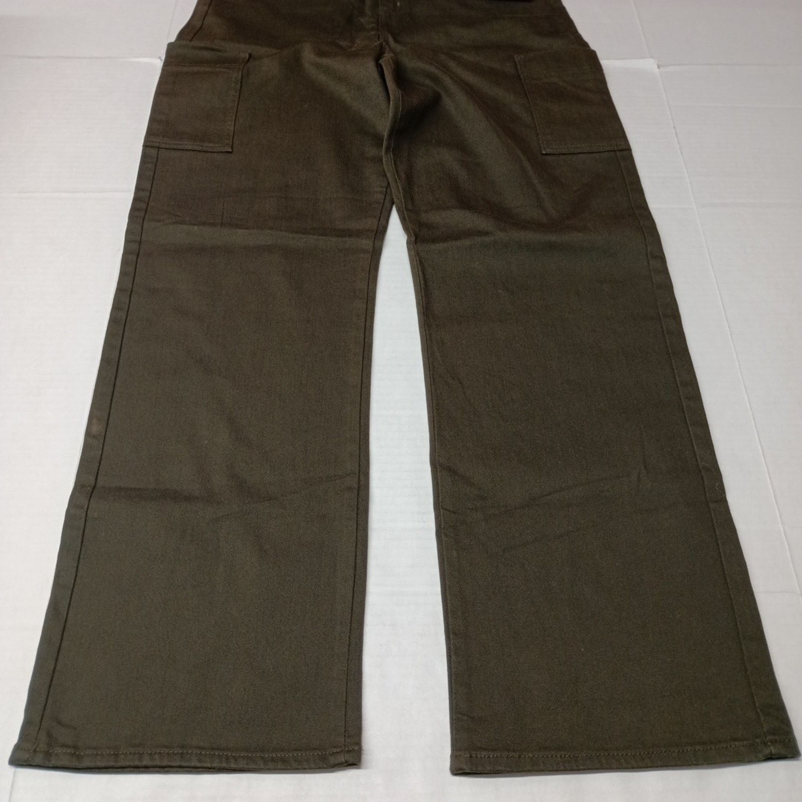 Levi's Women's Green Levi High Rise Utility Loose Jeans Size 10/W30 Size 32" / US 10 / IT 46 - 3 Thumbnail