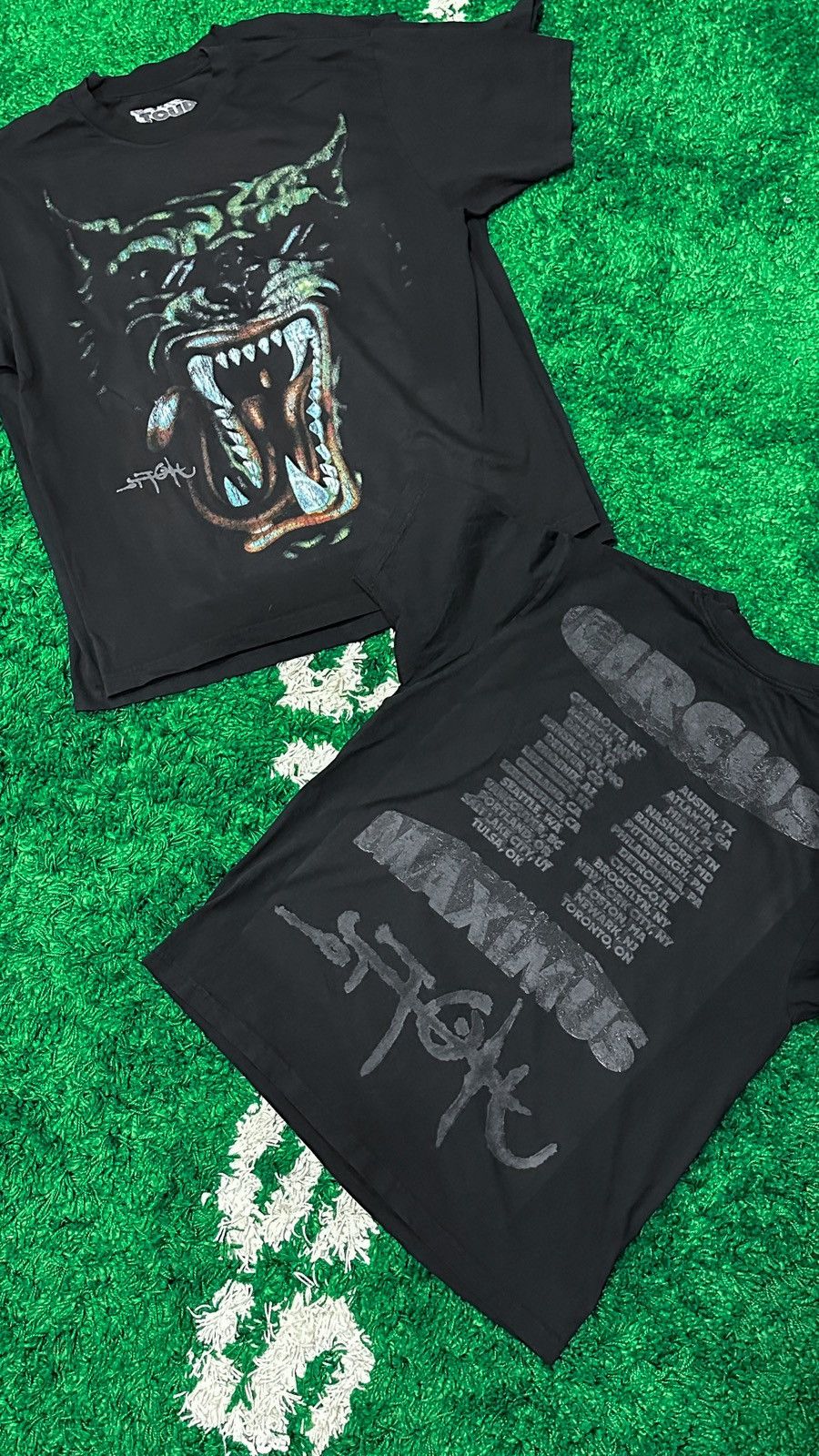 Travis Scott Travis Scott Utopia Circus Maximus Tour Hyaena Tee | Grailed