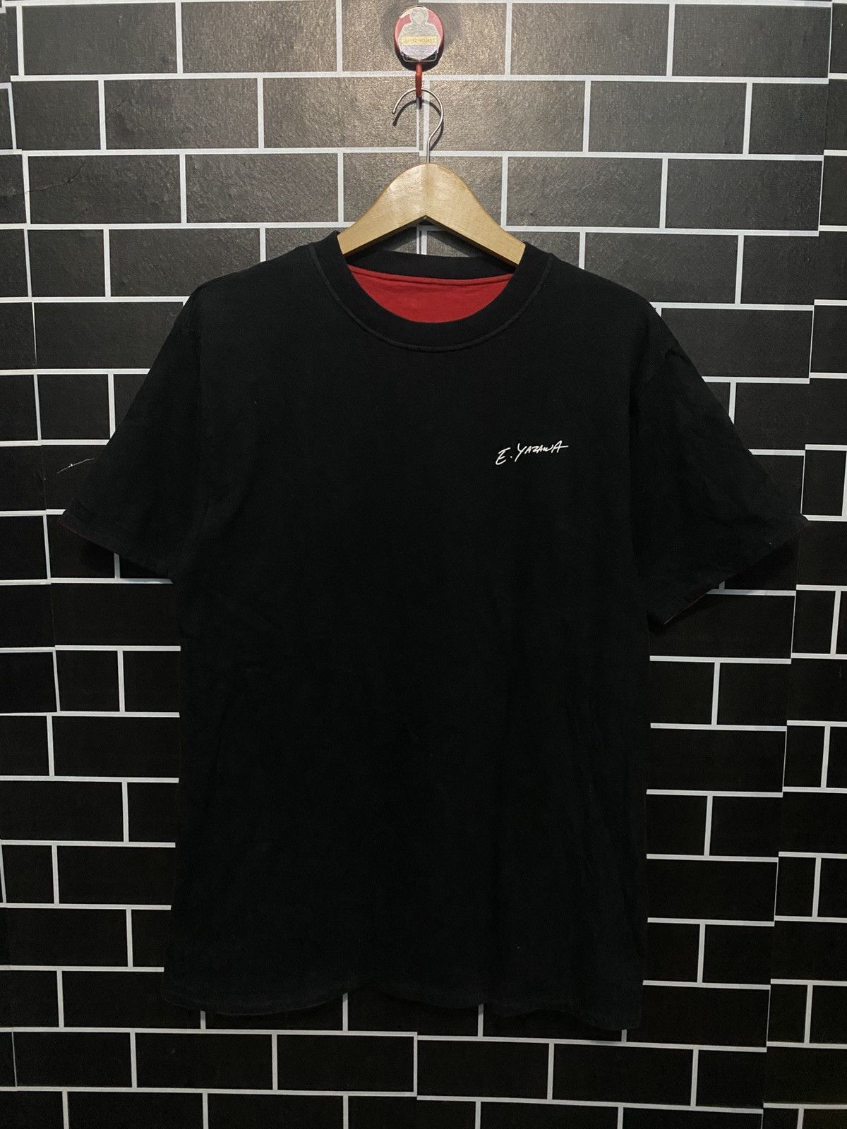 Band Tees Eikichi Yazawa reversible tshirt band E yazawa very rare tee Size US L / EU 52-54 / 3 - 8 Thumbnail