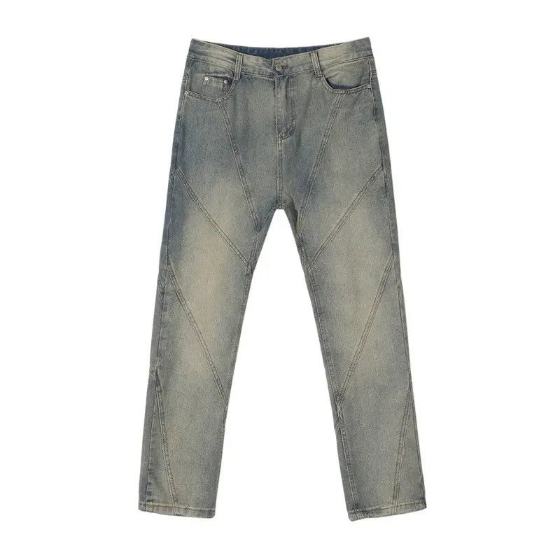 Japanese Brand × Jean Retro loose high street wide leg jeans Size US 32 / EU 48 - 6 Thumbnail