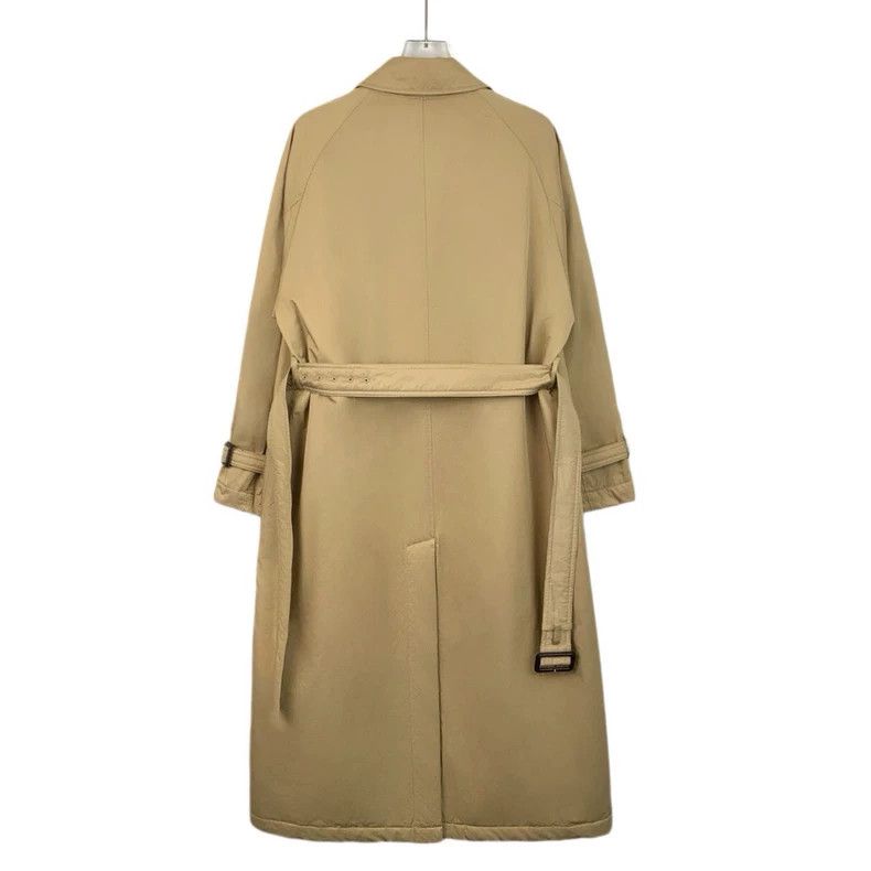 Max Mara Max Mara Brown cotton lapel long-sleeve belted trench coat Size XS / US 0-2 / IT 36-38 - 2 Thumbnail