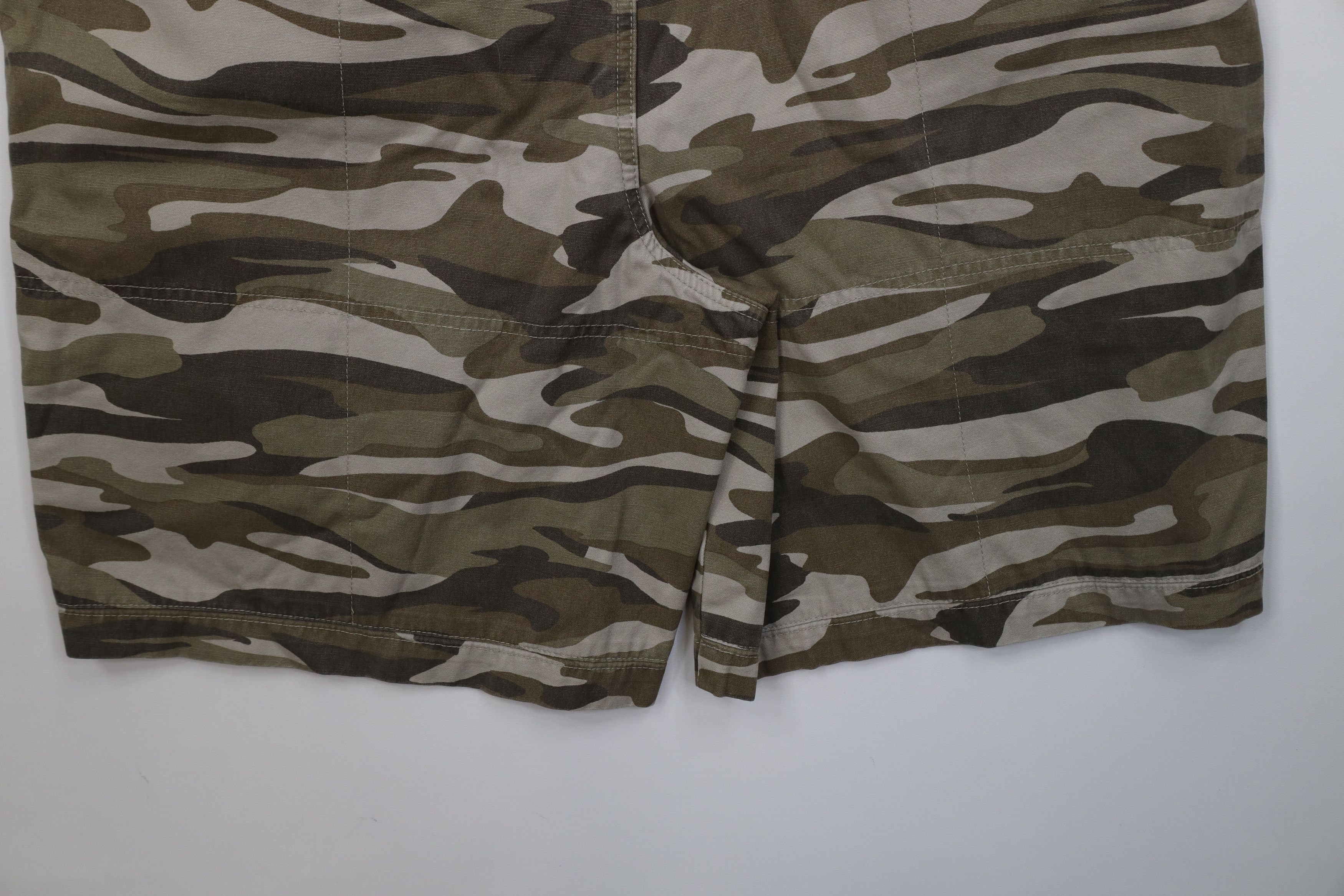 Cabelas Vintage Y2K Cabelas Canvas Camouflage Cargo Shorts Cotton Size US 38 / EU 54 - 10 Thumbnail