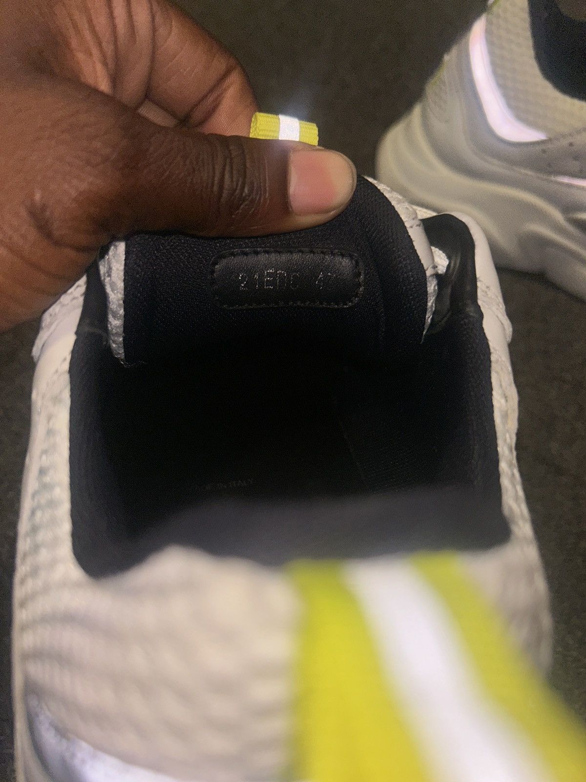 Dior Dior B22 White Yellow Size US 10 / EU 43 - 7 Thumbnail