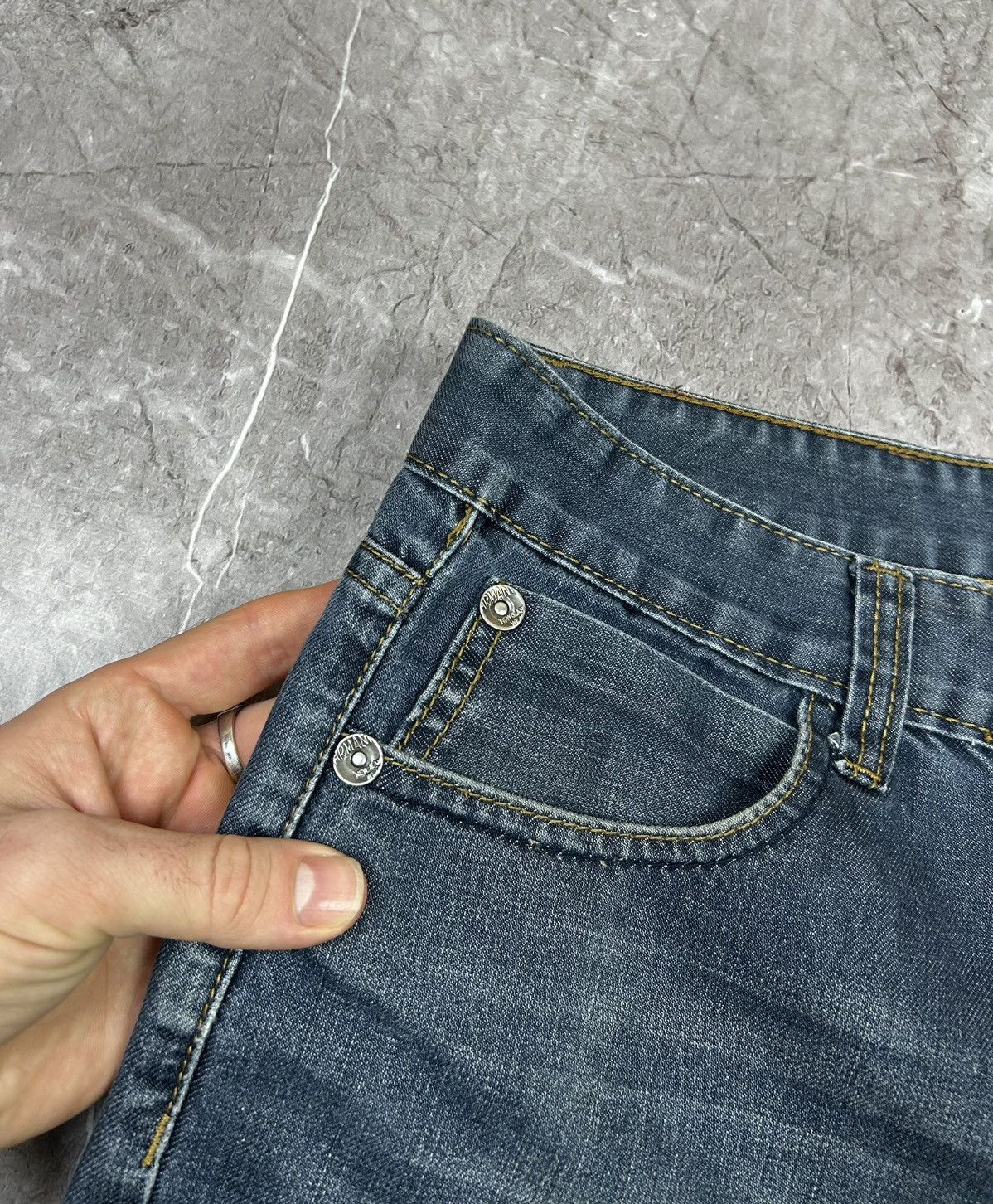 Armani Vintage Armani Jeans Big Logo Denim Pants size 32 Size US 32 / EU 48 - 7 Thumbnail