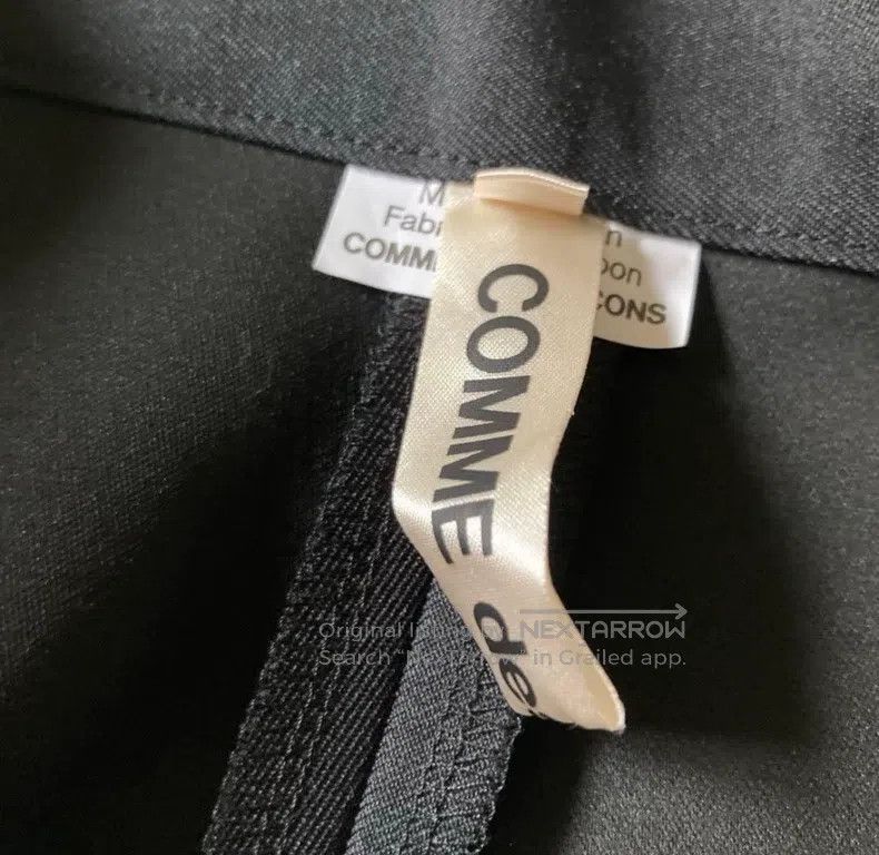Comme des Garcons Comme des Garcons size S Spiral Polyester Trousers Size 23" - 6 Thumbnail