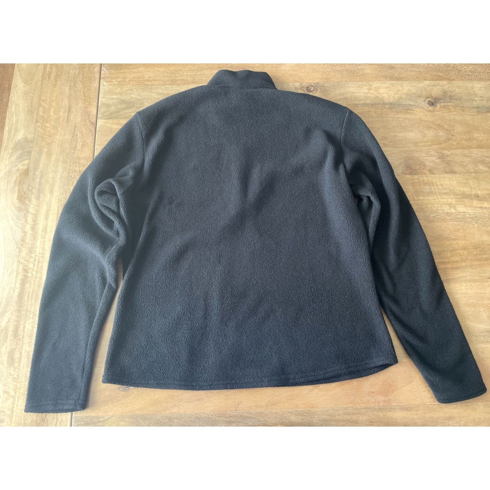 Patagonia VINTAGE Patagonia Capliene Expedition Weight Fleece Zip-T Pullover Womens Medium Black 90s Outdoor Hiking Size M / US 6-8 / IT 42-44 - 2 Thumbnail