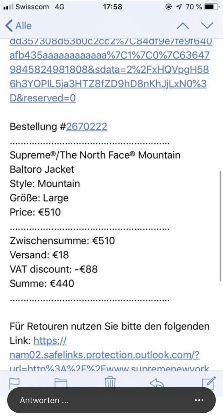 Supreme Supreme x The North Face Baltoro Jacket – Mountain (FW17) Size US L / EU 52-54 / 3 - 16 Thumbnail