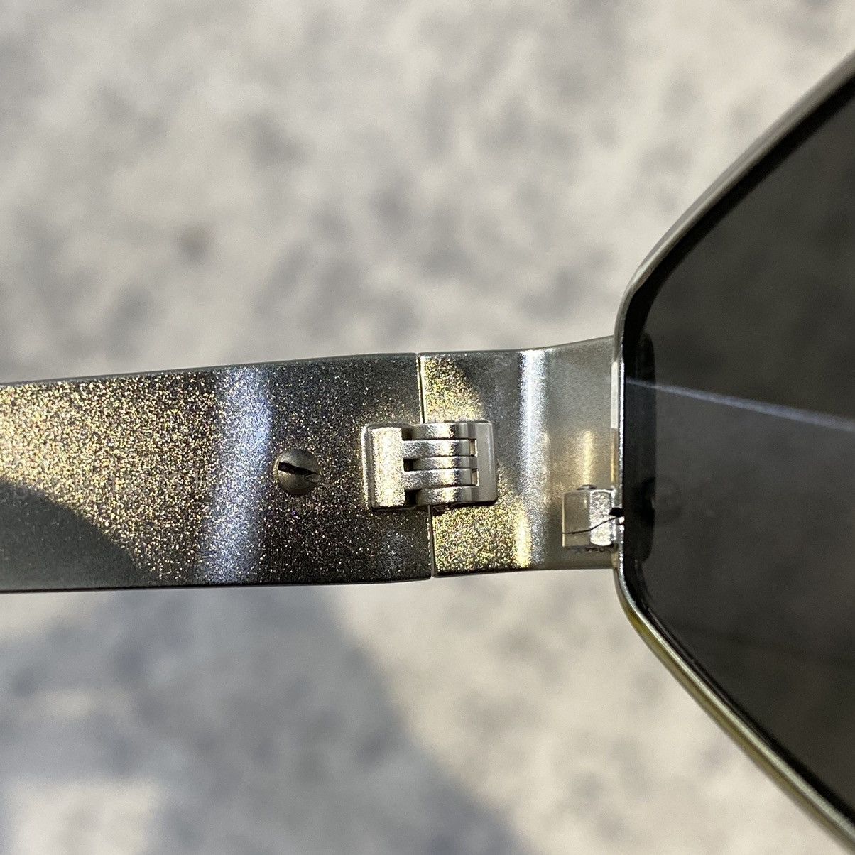 Celine CELINE Triomphe 01 Oval Sunglasses SILVER Size ONE SIZE - 8 Thumbnail