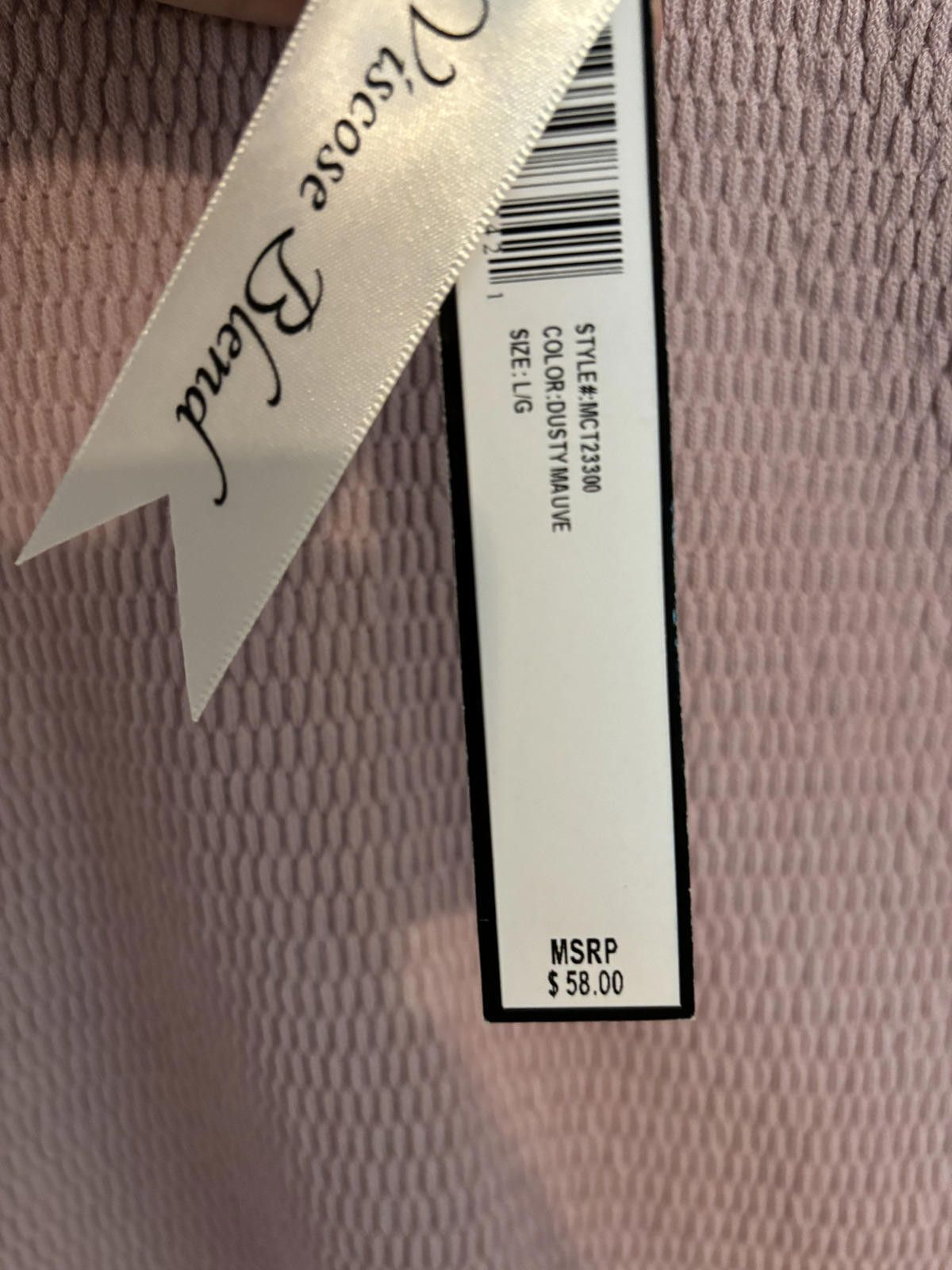 Designer NWT Catherine Malandrino Puff Sleeve Top - Blush Pink Size L / US 10 / IT 46 - 4 Thumbnail