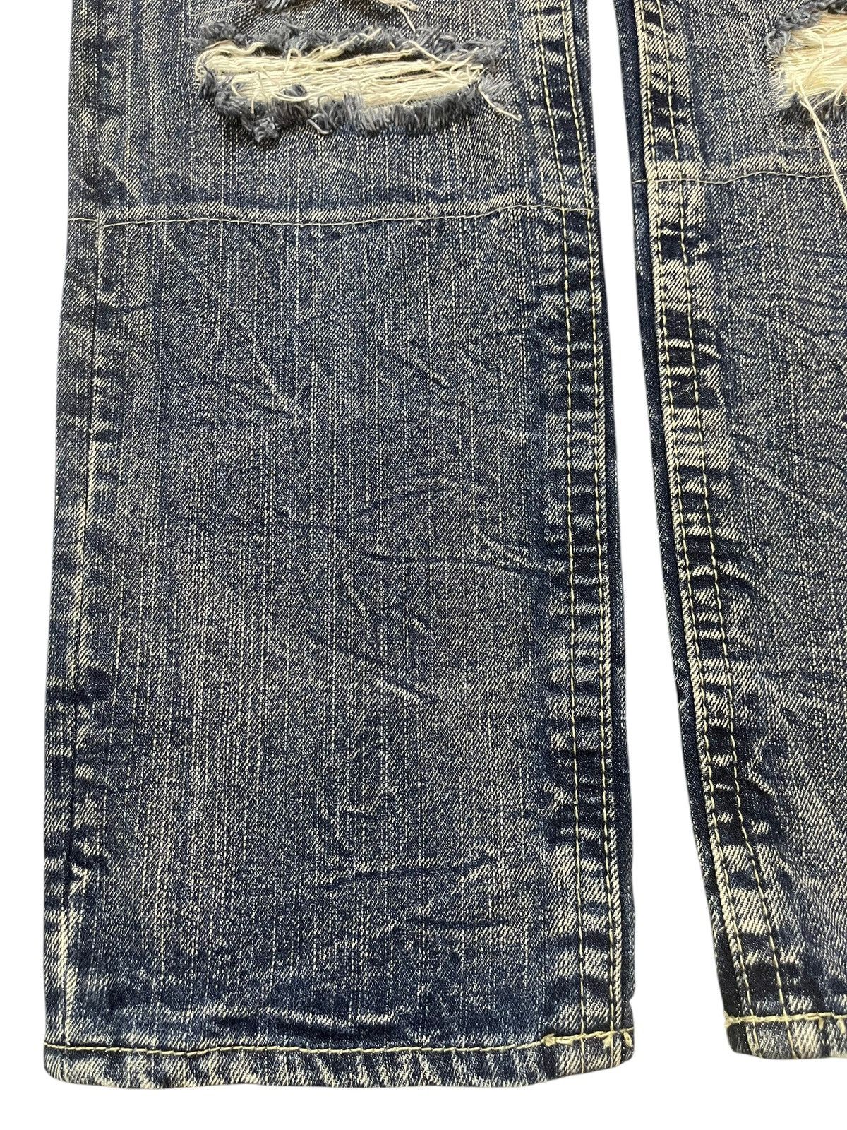 Kapital Vintage Japanese Brand Blue Wash Distressed Style Jeans Size US 28 / EU 44 - 7 Thumbnail