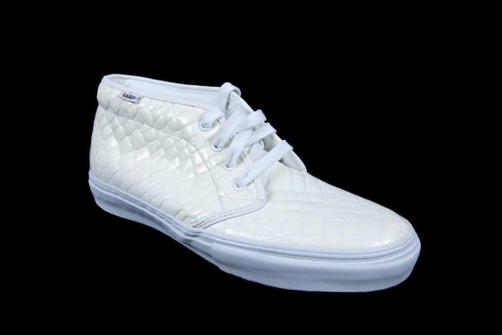 Vans Vans Chukka Boot LX White Croc Leather VN-0EHAXIM US10.5 Size US 10.5 / EU 43-44 - 2 Thumbnail