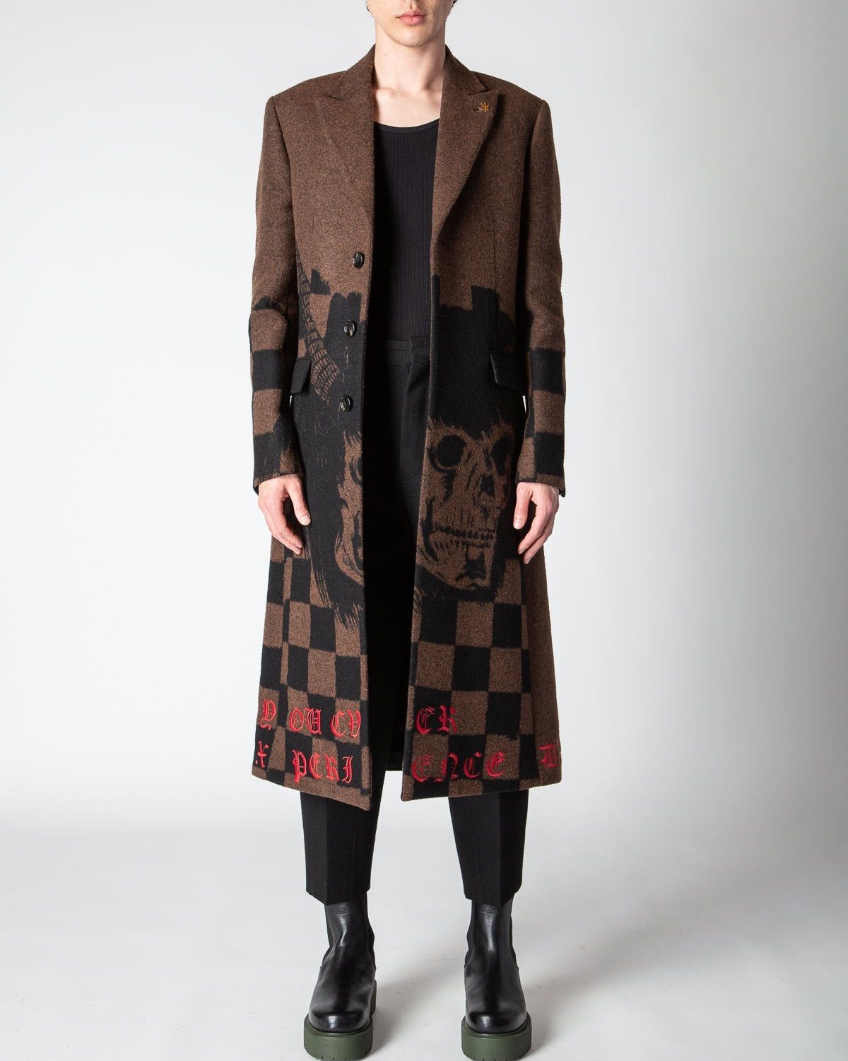 Amiri WES LANG CHECKER SKULL COAT Size US XXL / EU 58 / 5 - 1 Thumbnail