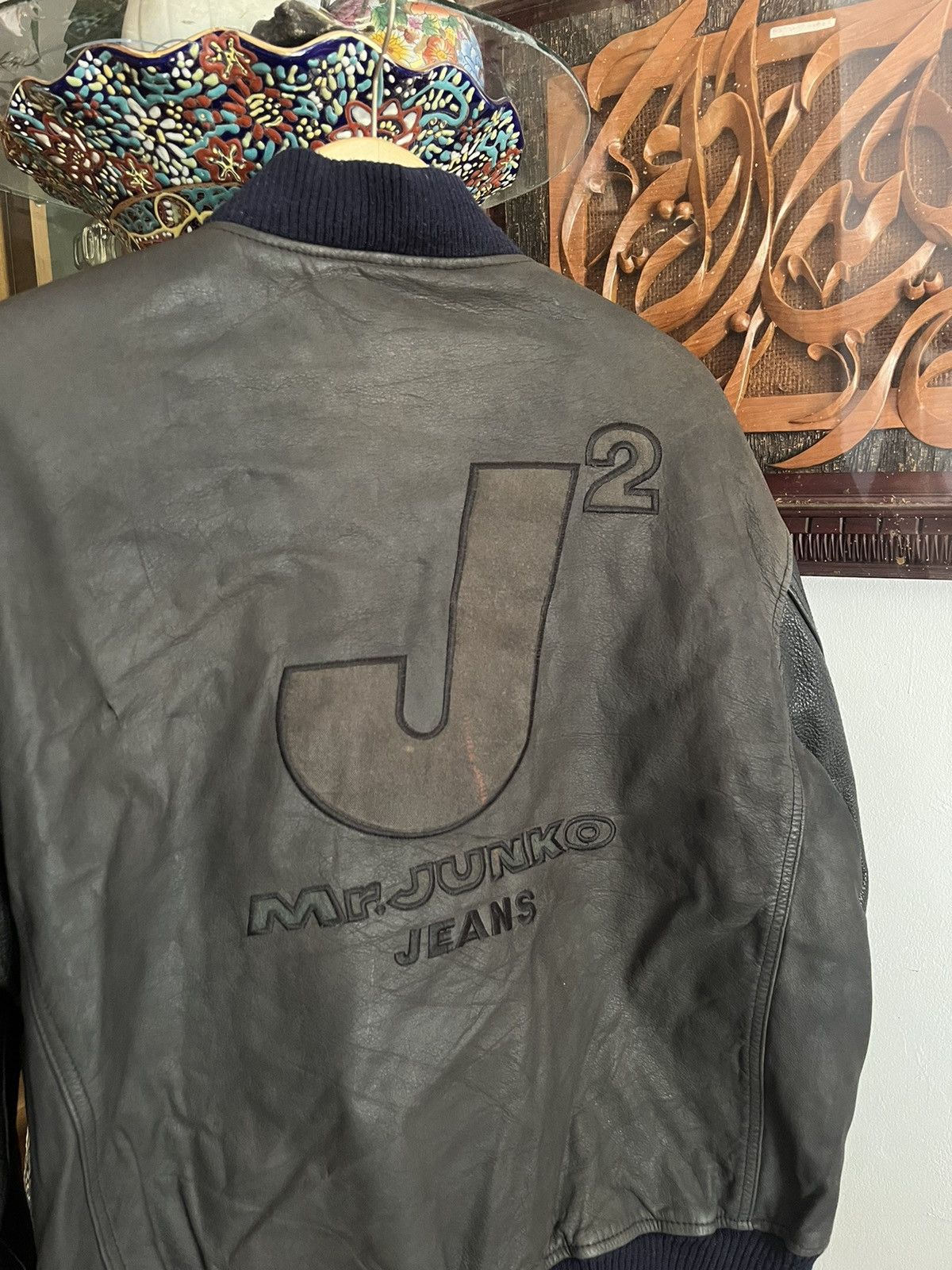 Mr. Junko Mr Junko by Junko Koshino Big J² Boomber Leather Jacket Size US L / EU 52-54 / 3 - 2 Thumbnail