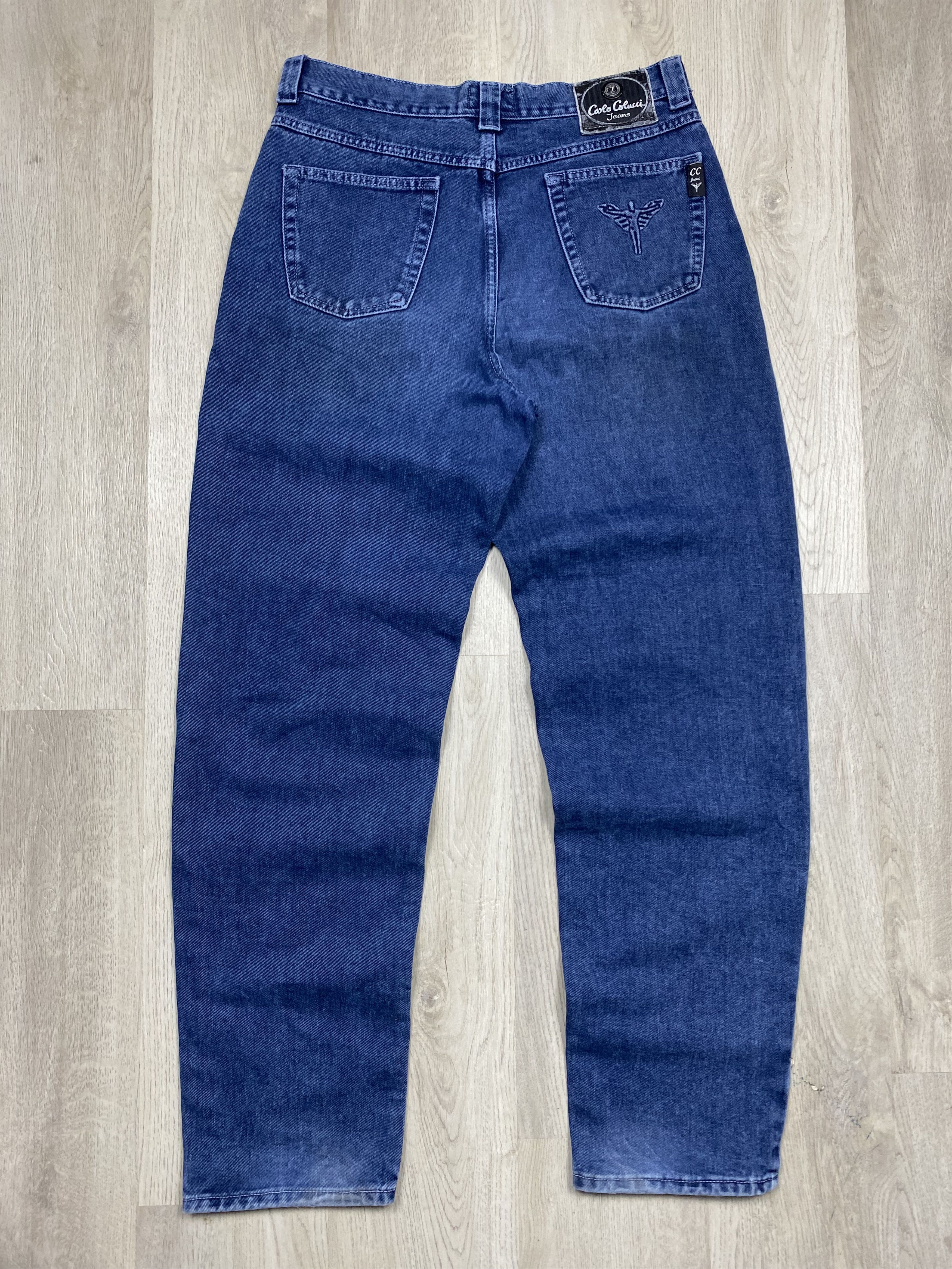 Carlo Colucci Carlo Colucci 90s Vintage Mens Denim Pants Jeans Size US 35 - 9 Thumbnail