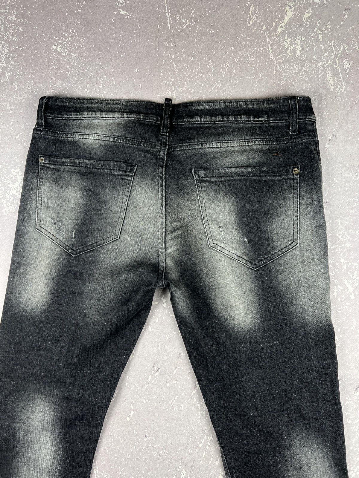 Dsquared2 Dsquared2 Distressed Painted Denim Jeans Gallery Depd Style Size US 36 / EU 52 - 7 Thumbnail
