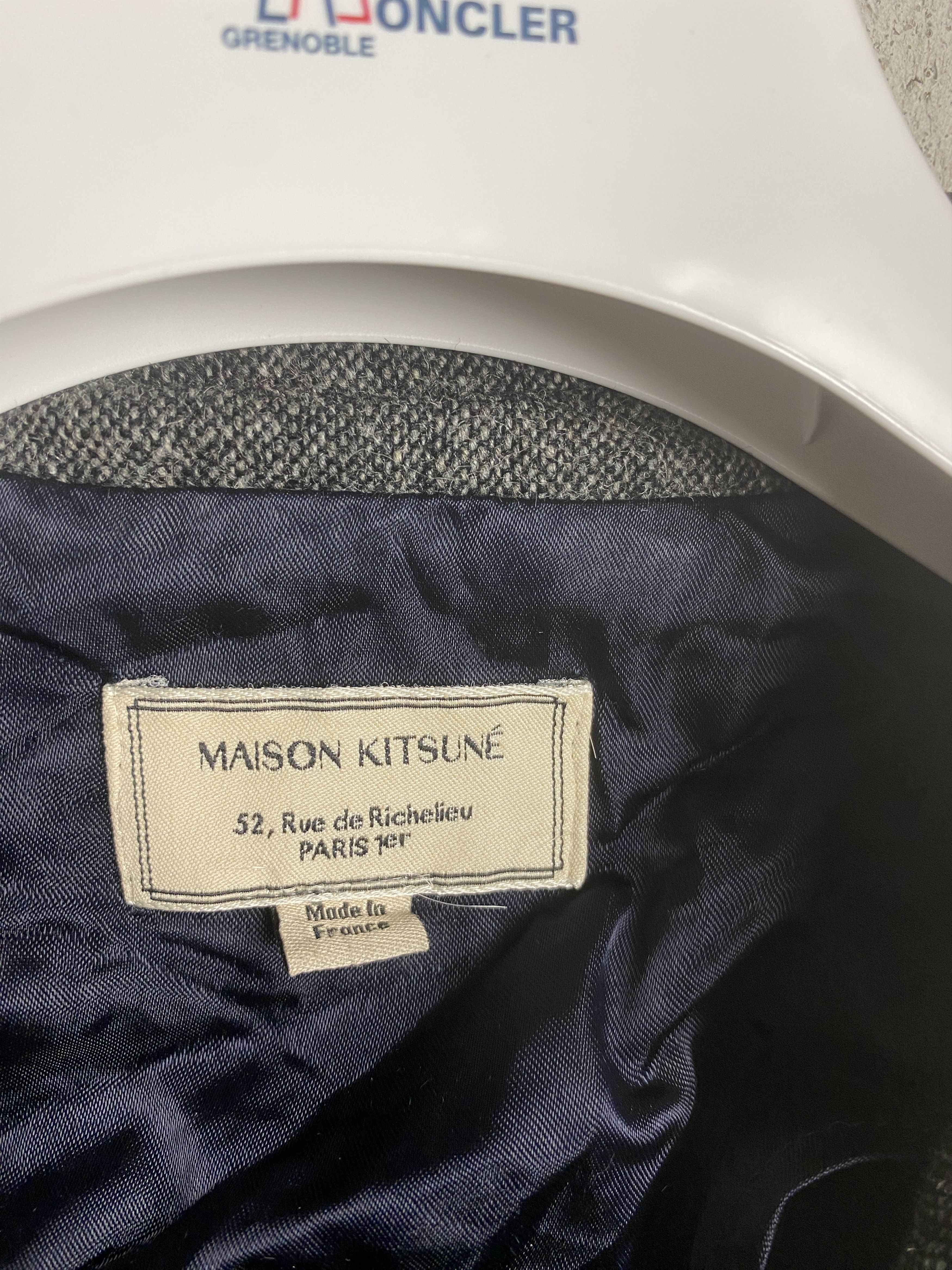 Maison Kitsune Maison Kitsune wool blazer jacket FW13 Size US M / EU 48-50 / 2 - 4 Thumbnail