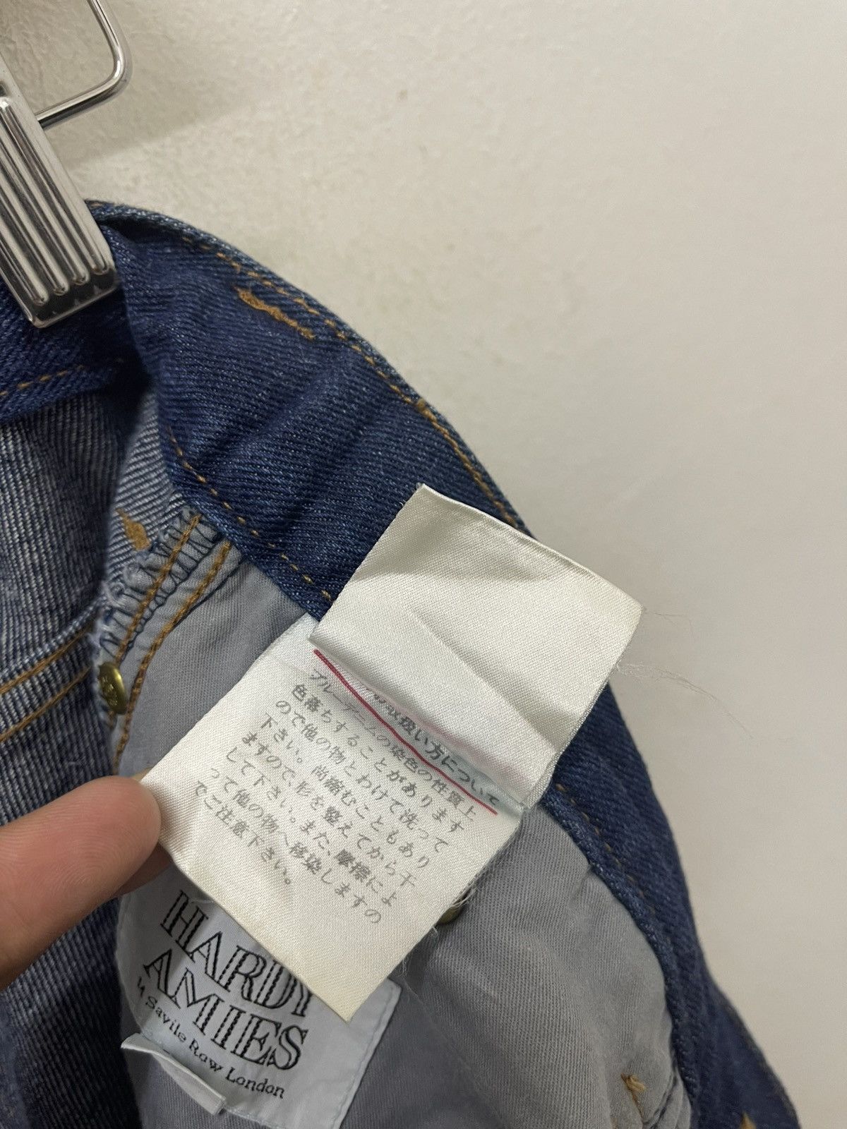 Hardy Amies Rare Vintage HARDY AMIES Embroidered Jeans Size US 28 / EU 44 - 15 Thumbnail