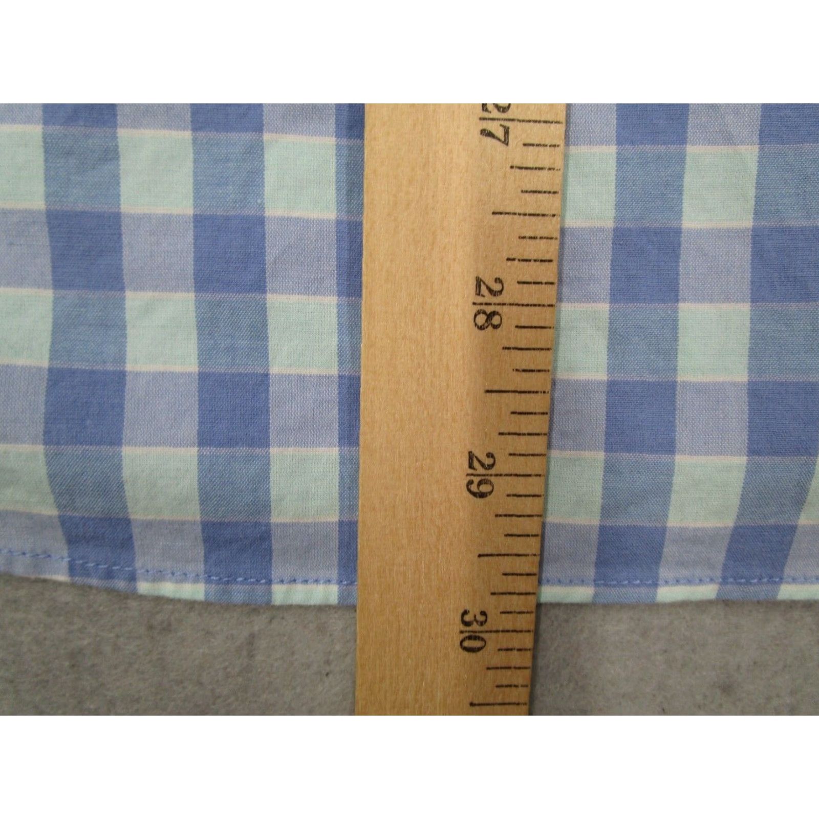 Bonobos Bonobos Shirt Mens XL Blue Check Button-Up Long Sleeve Knit Casual Work Size US XL / EU 56 / 4 - 7 Thumbnail
