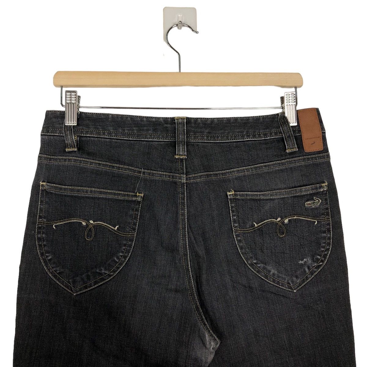 Japanese Brand 🔥RARE SELVEDGES DENIM JEANS CROCODILE Size US 30 / EU 46 - 8 Thumbnail