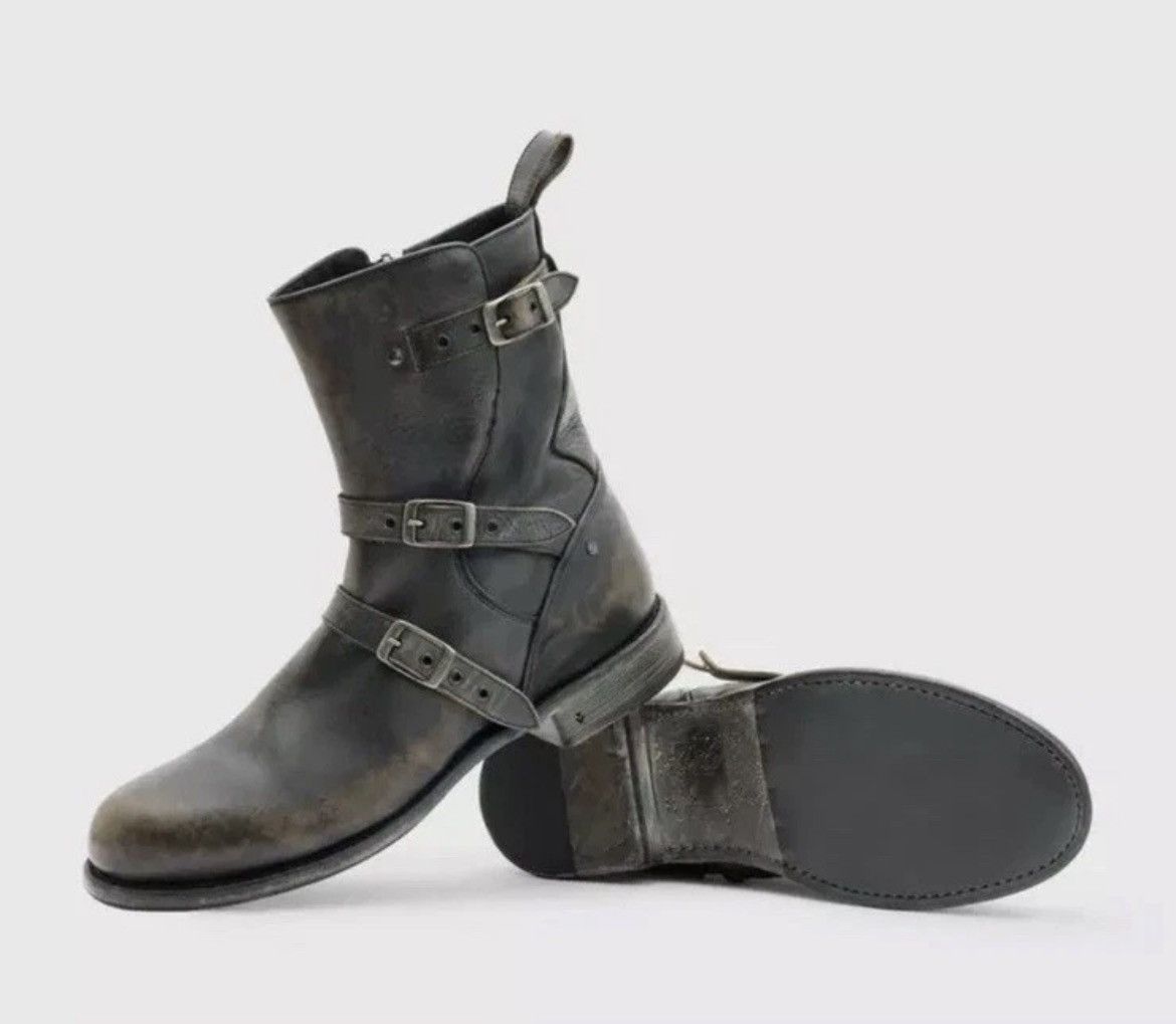 John Varvatos Engineer Moto Triple Buckle Boot 8.5 Size US 8.5 / EU 41-42 - 12 Thumbnail