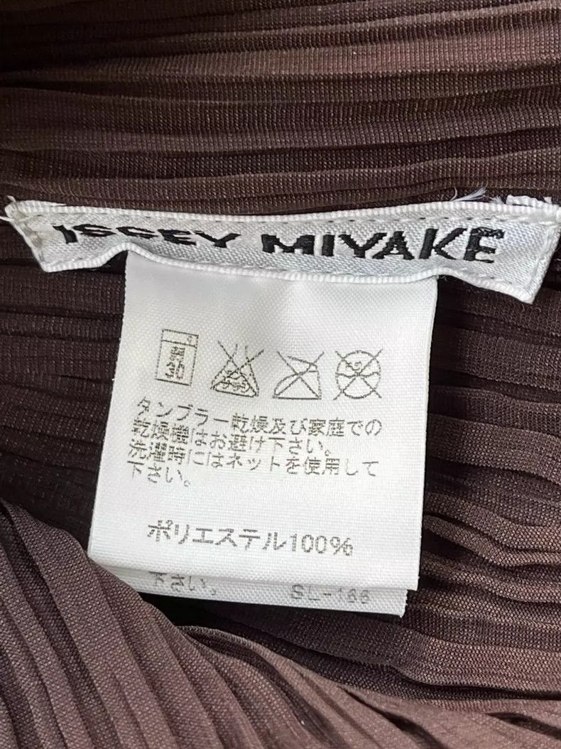 Issey Miyake Issey Miyake size:2 Coffee-colored main line velvet lace c Size M / US 6-8 / IT 42-44 - 4 Thumbnail