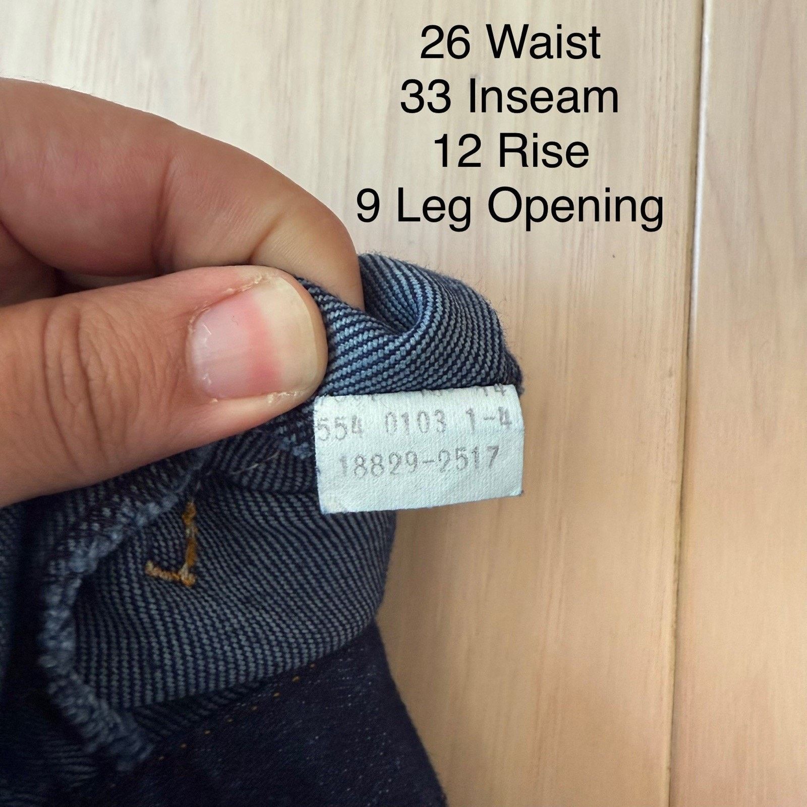 Levi's Vintage Levis 829 Bell Bottom Jeans 26 For Women 70s Flares Size 26" / US 2 / IT 38 - 6 Thumbnail