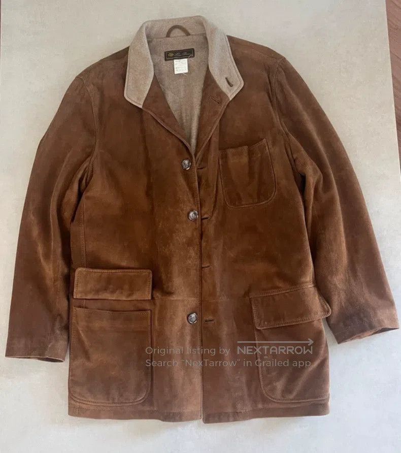 Loro Piana Loro Piana Luxury leather coat, old version Size US M / EU 48-50 / 2 - 1 Thumbnail