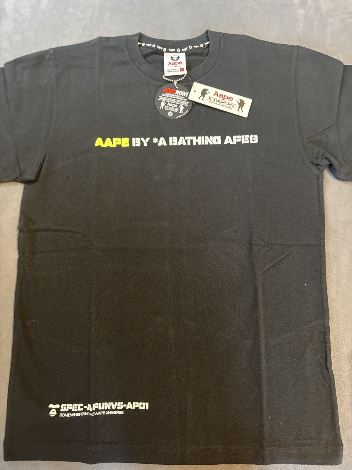 Aape × Bape × Japanese Brand Aape by a bathing ape planet earth tee Size US S / EU 44-46 / 1 - 2 Thumbnail