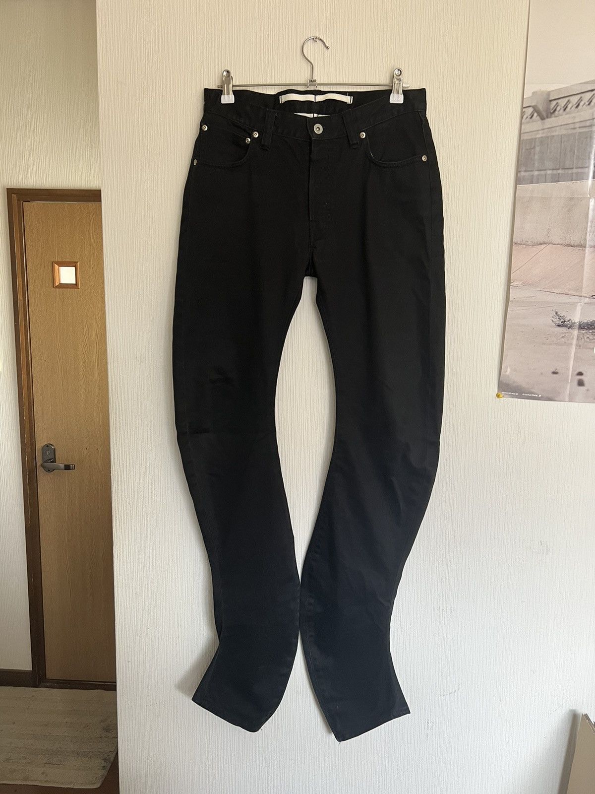 02DERIV. S Curve Stigma Type-1 Satin Trousers Pants O2Deriv 🇯🇵 Size US 30 / EU 46 - 1 Thumbnail