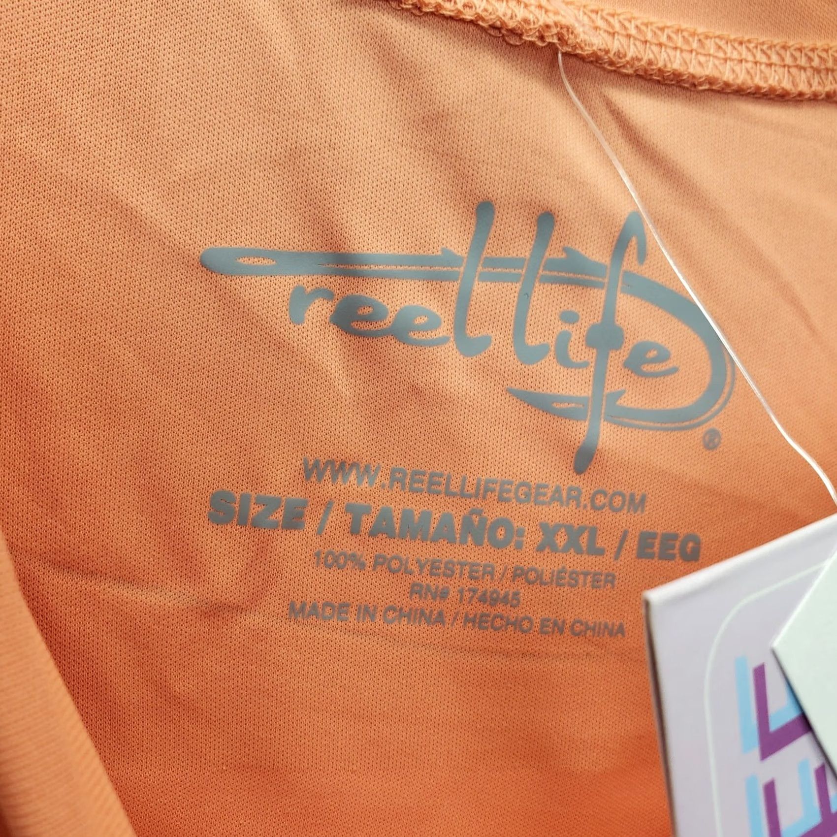 Alife Reel Life Fishing Shirt Mens XXL Salmon Graphic Back Logo Long Sleeve Round Neck Size US XXL / EU 58 / 5 - 6 Thumbnail