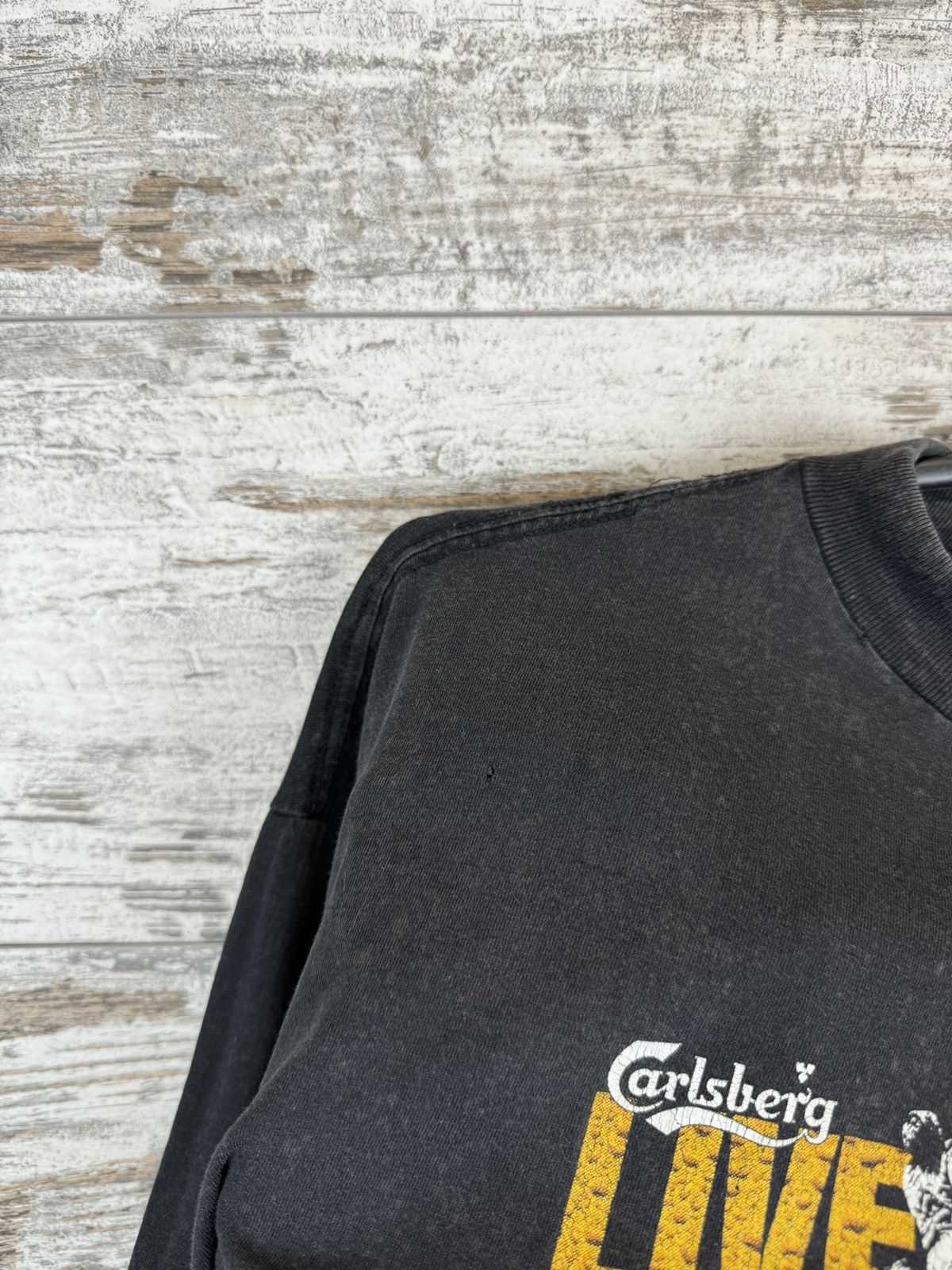 Vintage Mens Vintage Garlsberg T-shirt very rare tee Size US XL / EU 56 / 4 - 5 Thumbnail