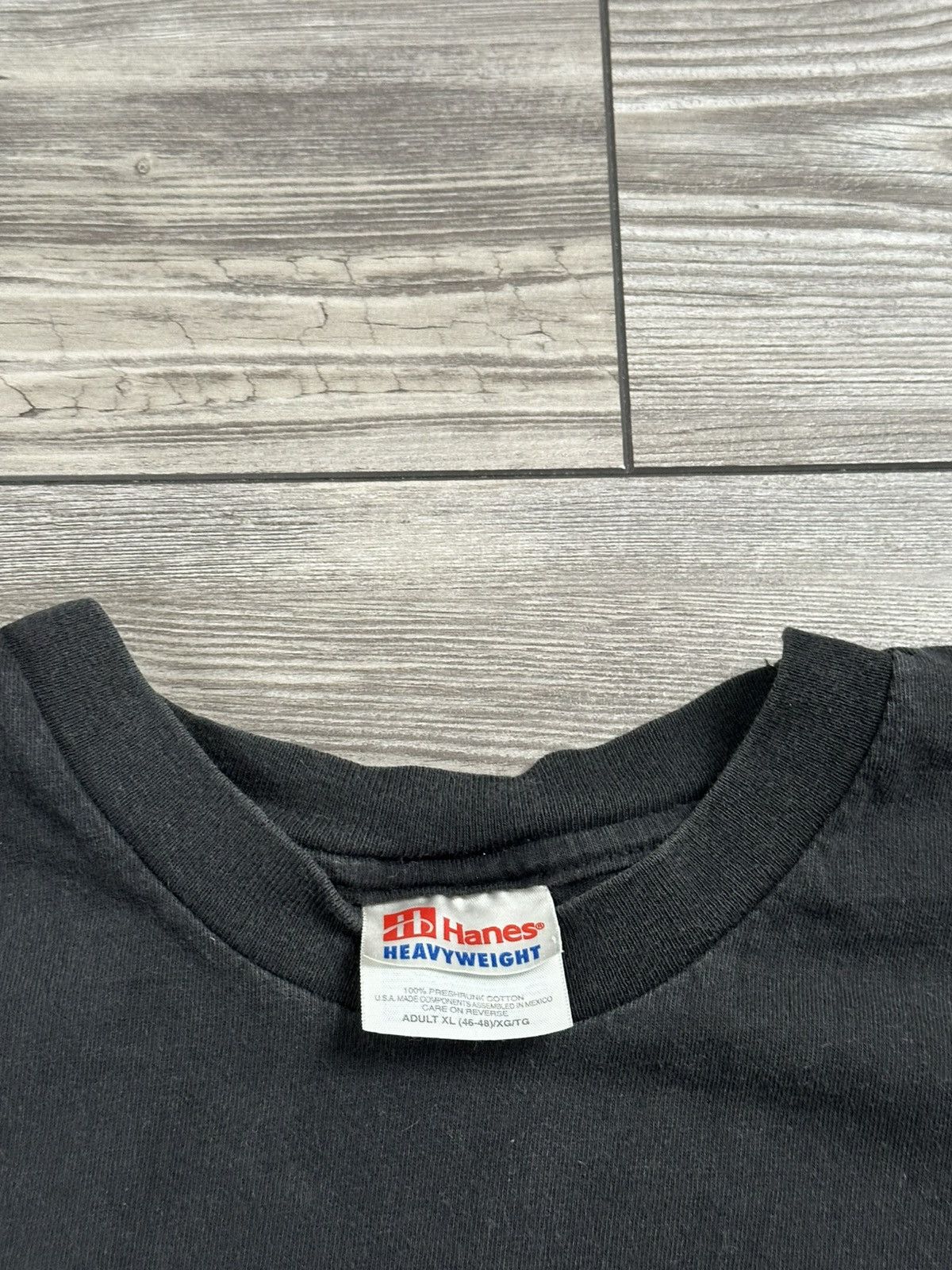 Hanes Vintage WWF Wrestle Mania X Seven Promo T Shirt Size US XL / EU 56 / 4 - 3 Thumbnail