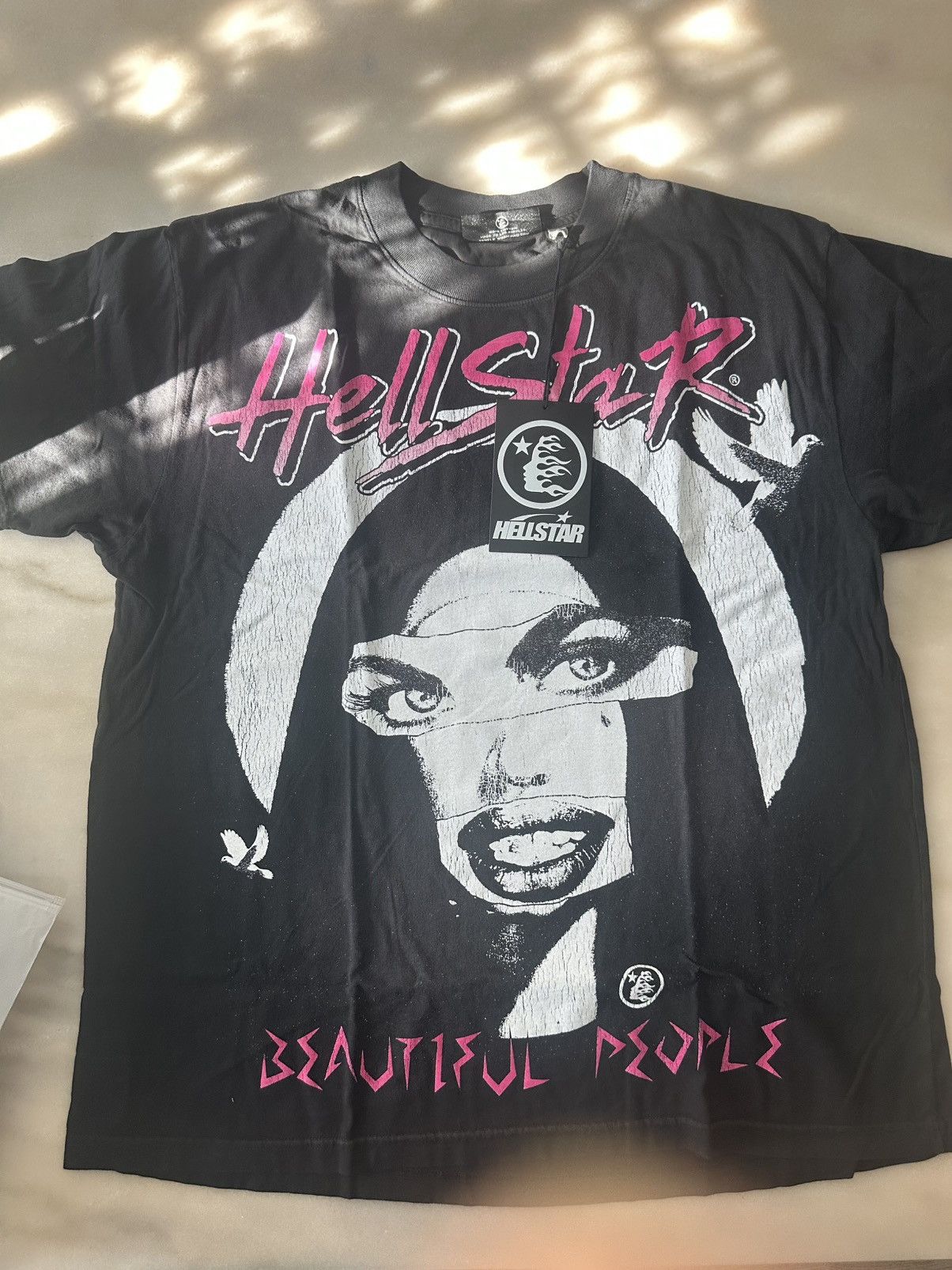 HELLSTAR Hellstar beautiful people tee Size US L / EU 52-54 / 3 - 1 Thumbnail