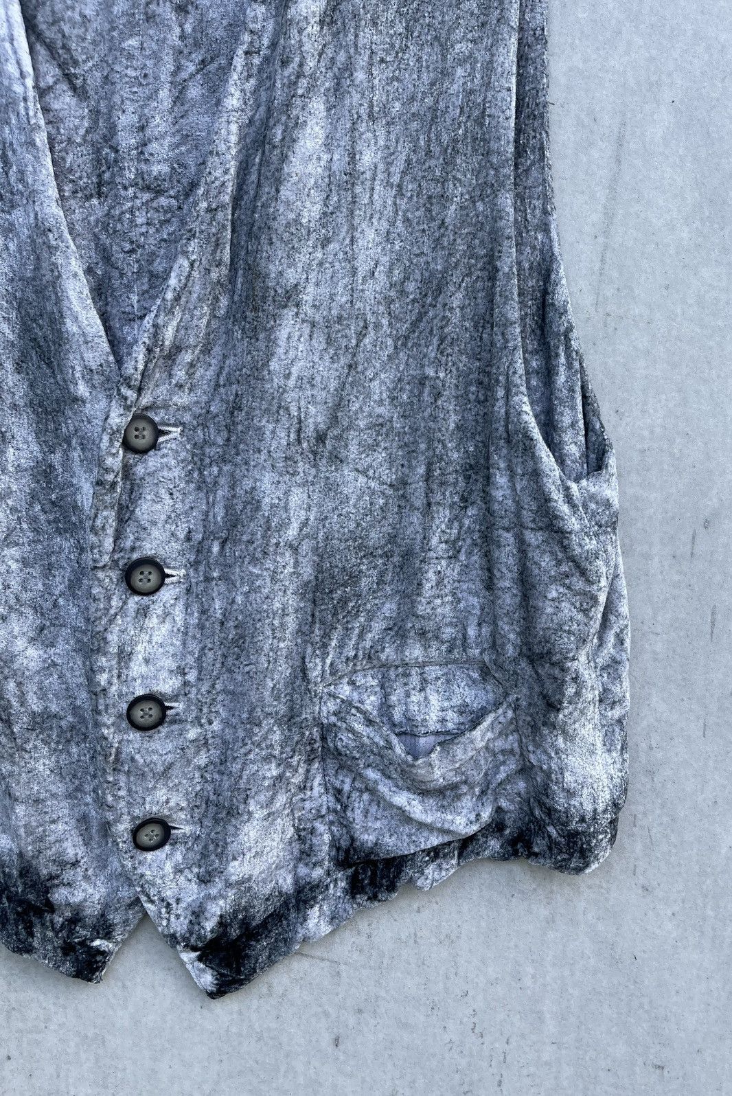Issey Miyake 🔥 ISSEY MIYAKE VELVET TIE DYED VEST/JACKET Size US L / EU 52-54 / 3 - 2 Thumbnail