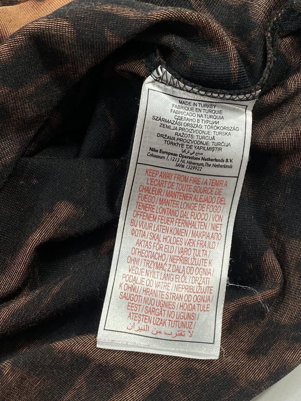 Nike 🔥LASTDROP🔥 Nike Roll Neck Custom Acid Dyed Rusted Sweatshirt Size US M / EU 48-50 / 2 - 13 Thumbnail