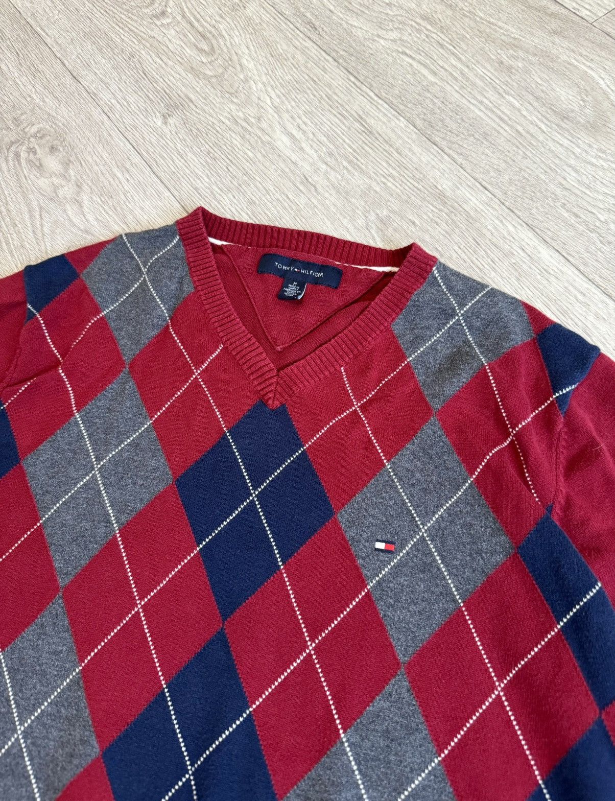 Tommy Hilfiger × Vintage 🔷Vintage Tommy Hilfiger Sweater🔷 Size US M / EU 48-50 / 2 - 2 Thumbnail