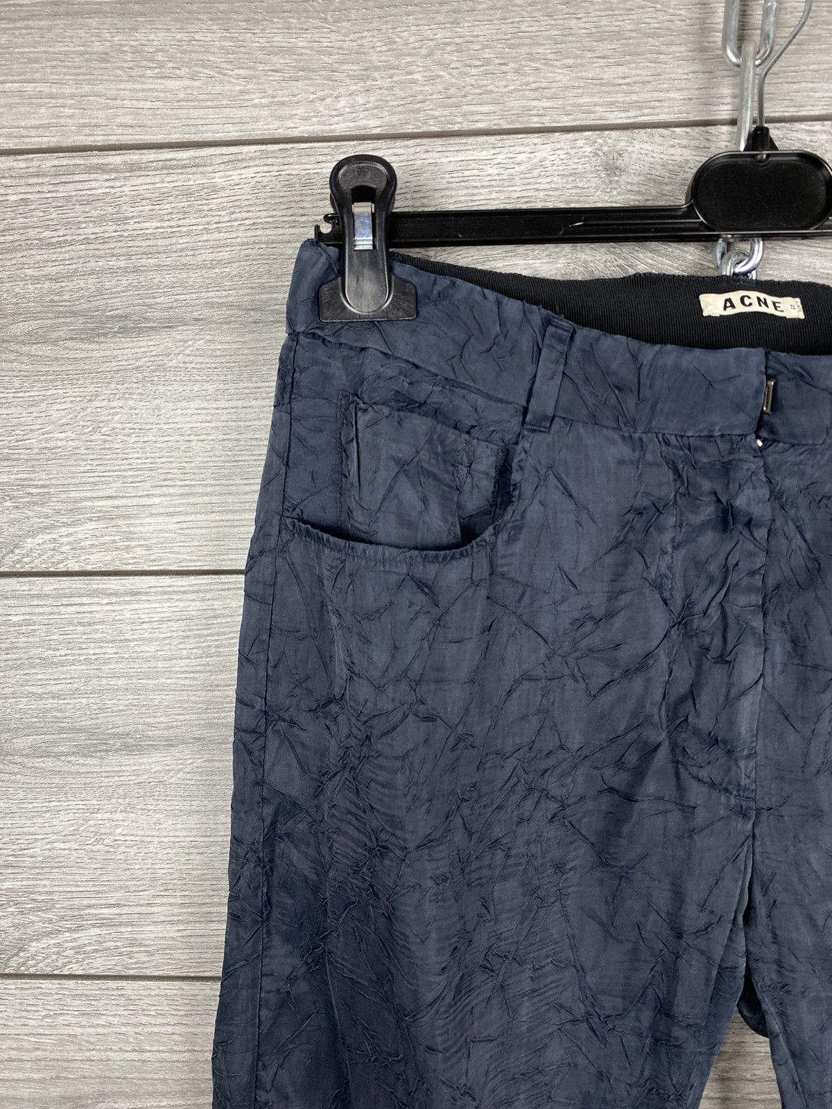 Acne Studios Womens Vintage Acne Studios Pop Crincle Pants Rare Size 24" / US 00 / IT 34 - 2 Thumbnail