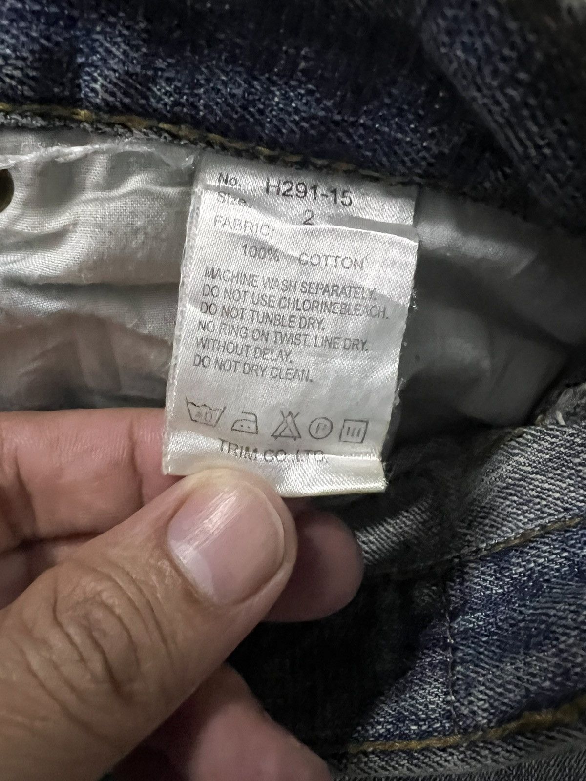 If Six Was Nine × Japanese Brand × Seditionaries HUNDREDCLUB SEARCH AND DESTROY ANARCHY DISTRESSED JEANS Size US 28 / EU 44 - 15 Thumbnail