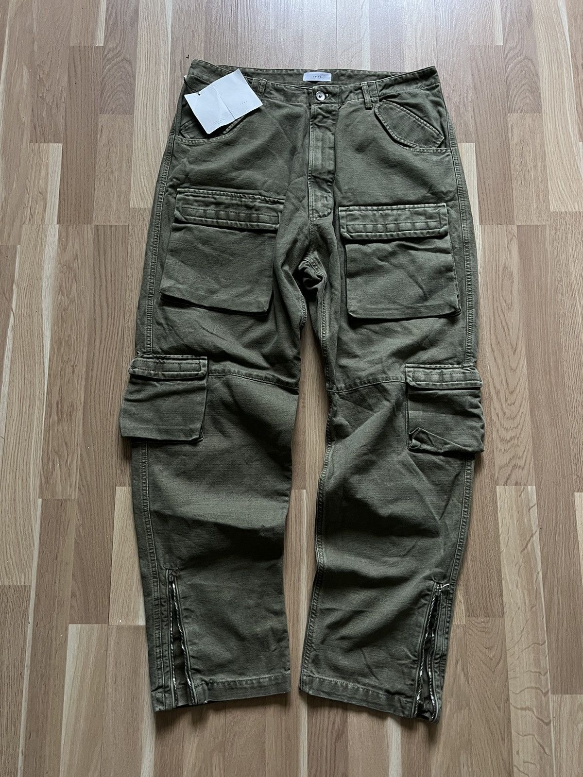 Vintage 1989 avant garde army cargo pants opium archive 90s