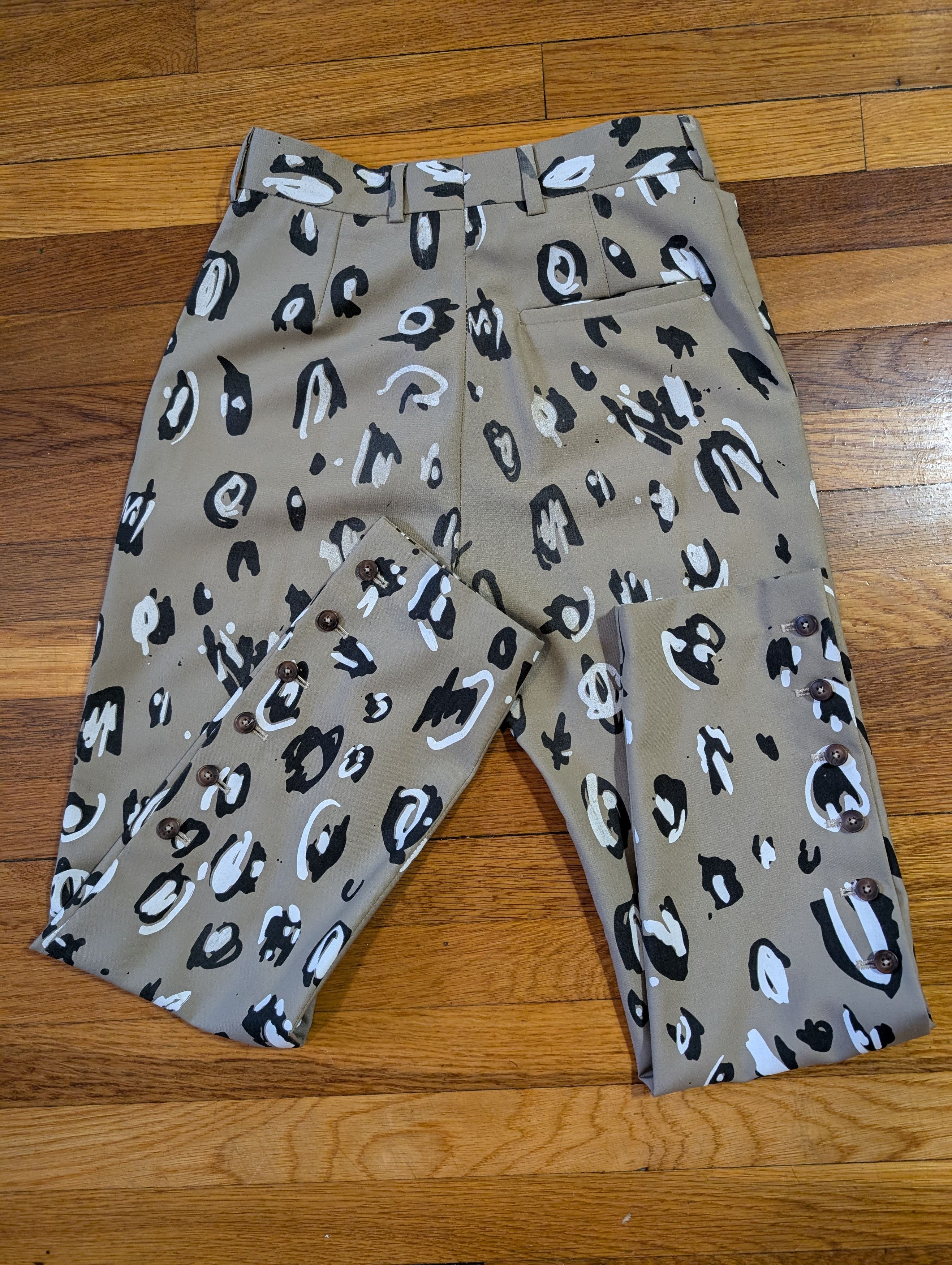 Charles Jeffrey LOVERBOY LOVERBOY Teddy Straight-Leg Trousers Size US 28 / EU 44 - 2 Thumbnail