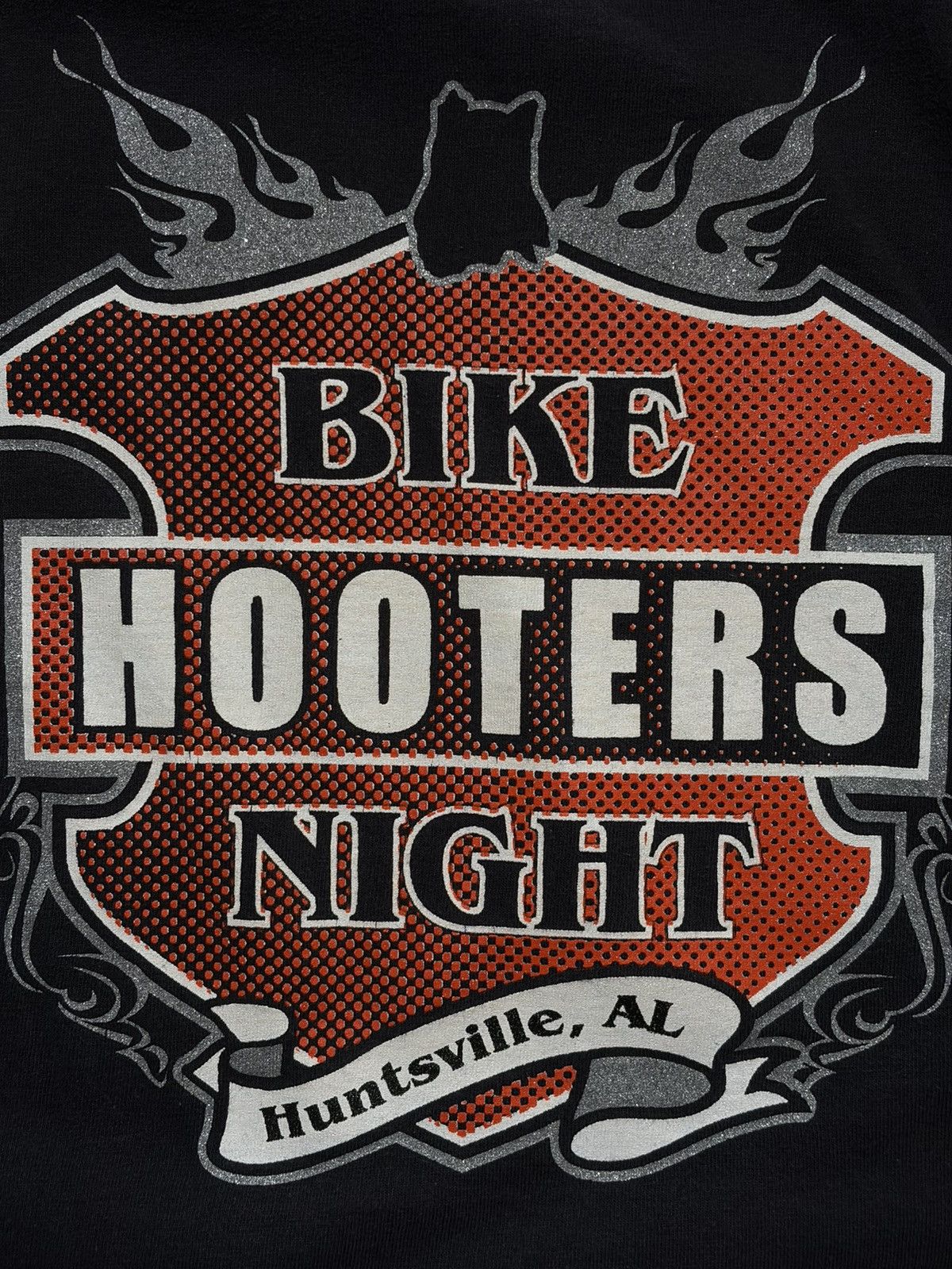 Other Vintage Hooters Bike Night Shirt 20th Anniversary 2000s Size US XL / EU 56 / 4 - 3 Thumbnail