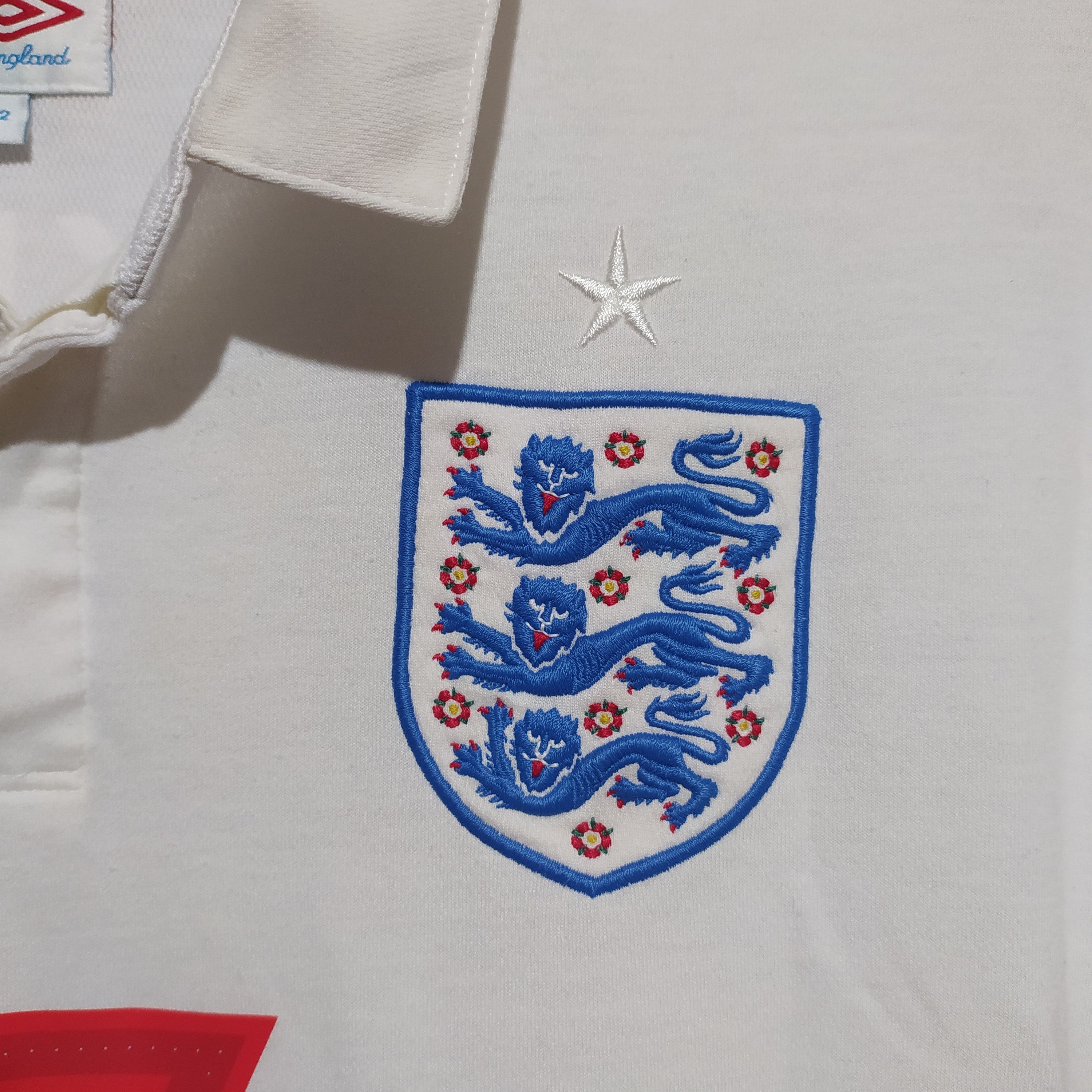 Umbro Umbro x England 2009/10 Beckham #17 Home Soccer Jersey Size US L / EU 52-54 / 3 - 8 Thumbnail