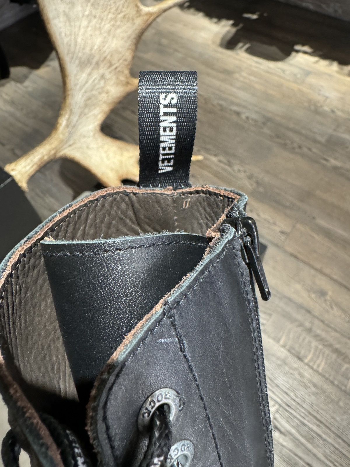 New Rock × Vetements Vetements New Rock Black Flame Boots Size US 6 / EU 39 - 3 Thumbnail