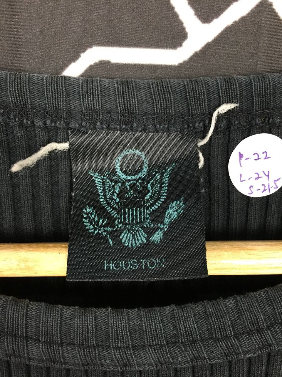Hope Vtg HOPE MFG INC. Houston Waffle Knit Longsleeve Tee Size US L / EU 52-54 / 3 - 13 Thumbnail