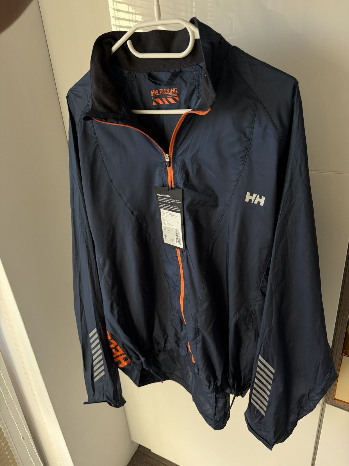 Helly Hansen ‼️HELLY HANSEN New With Tags Packable Big Logo JACKET ‼️ Size US L / EU 52-54 / 3 - 2 Thumbnail