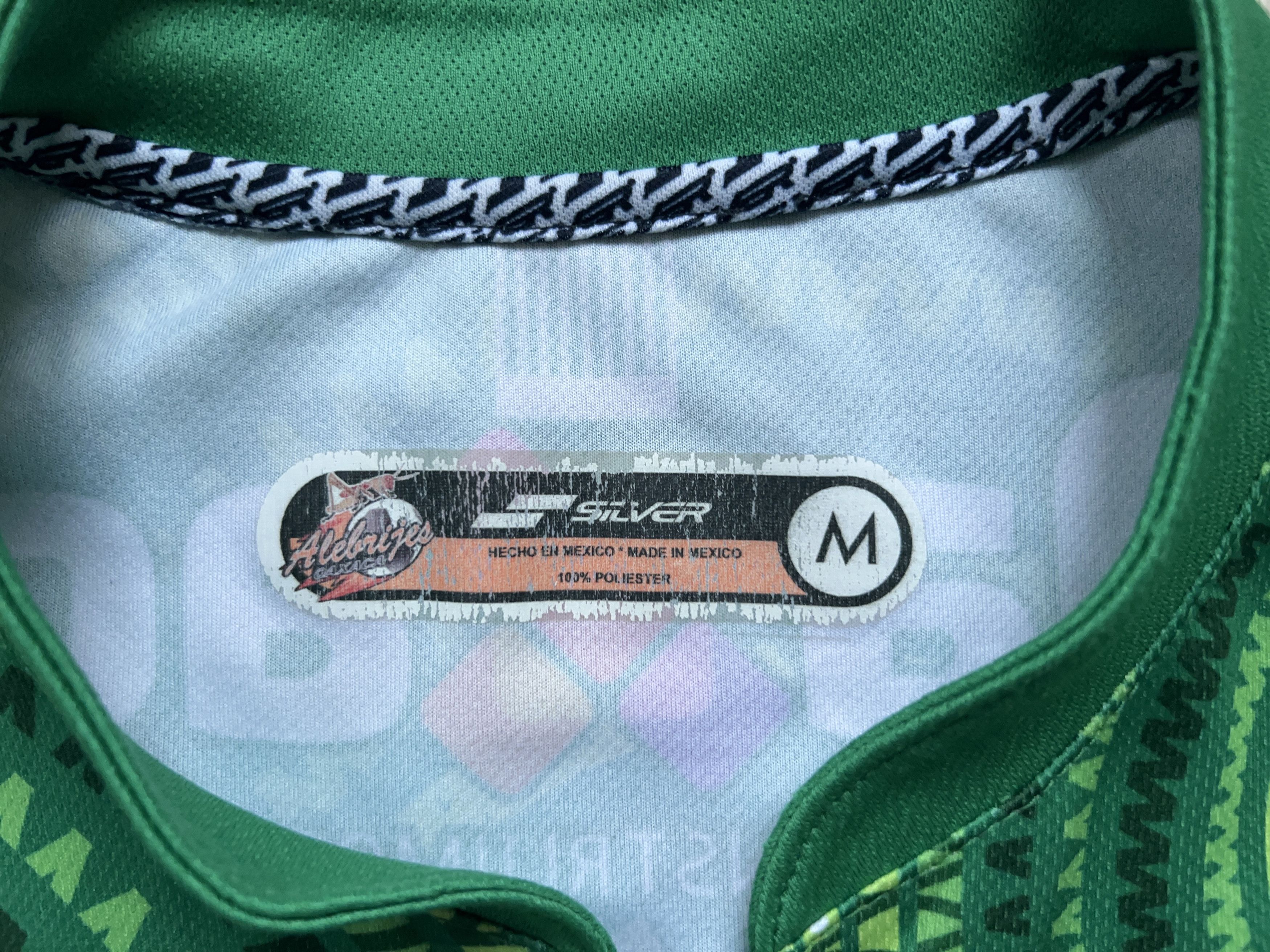 Other Silver Sport Alebrijes De Oaxaca Green Football Shirt Size M Size US M / EU 48-50 / 2 - 2 Thumbnail